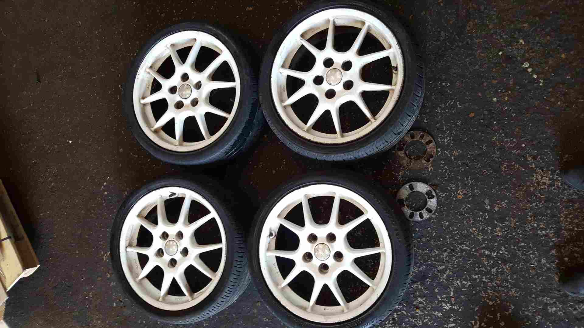 Renault Megane MK3 2008-2014 BBS Alloy Wheel SET 17 Inch 2/5 0344049