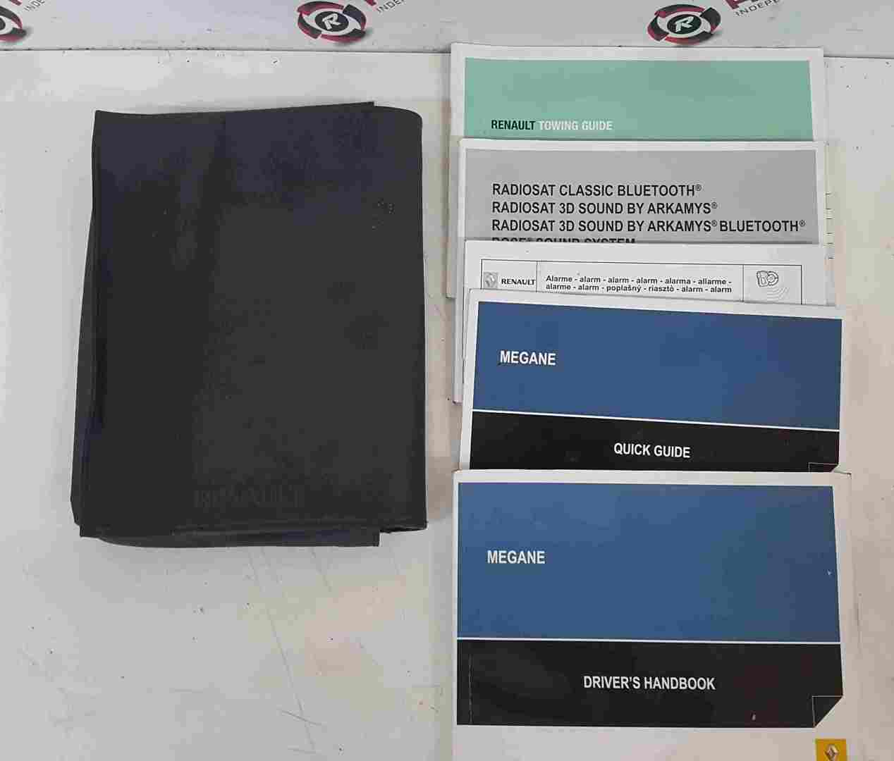 Thumb 3 Renault Megane MK3 2008-2014 Document Wallet Guide Handbook