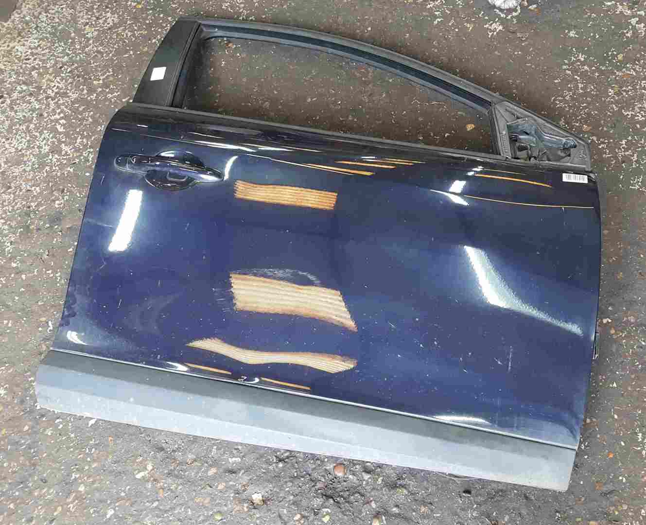 Renault Megane MK3 2008-2014 Drivers OF Front Door Blue NV472 5dr