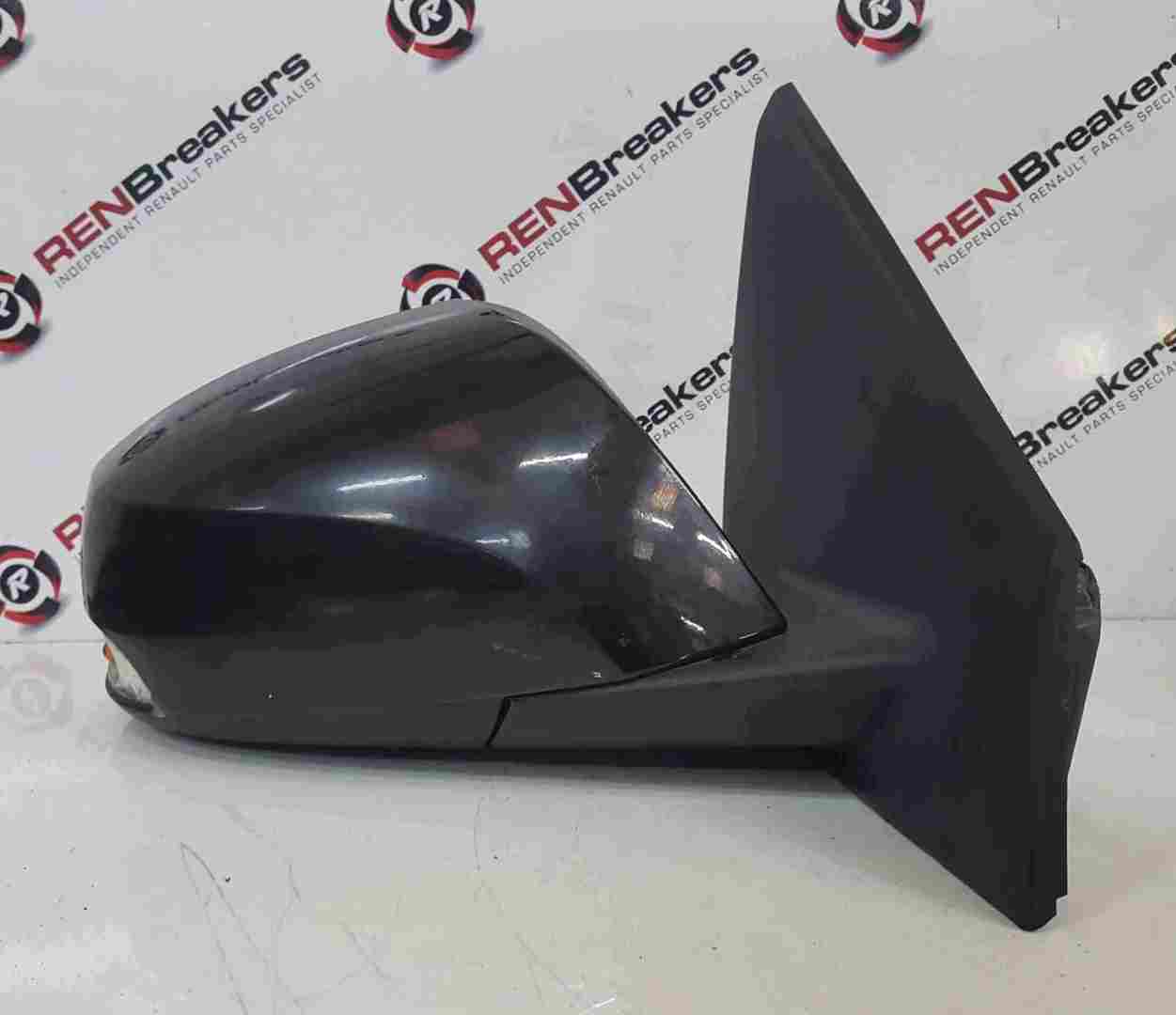 Renault Megane MK3 2008-2014 Drivers OS Wing Mirror Black 676