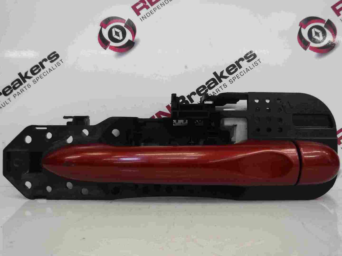 Renault Megane MK3 2008-2014 Drivers OSF Front Exterior Door Handle Red TENNJ