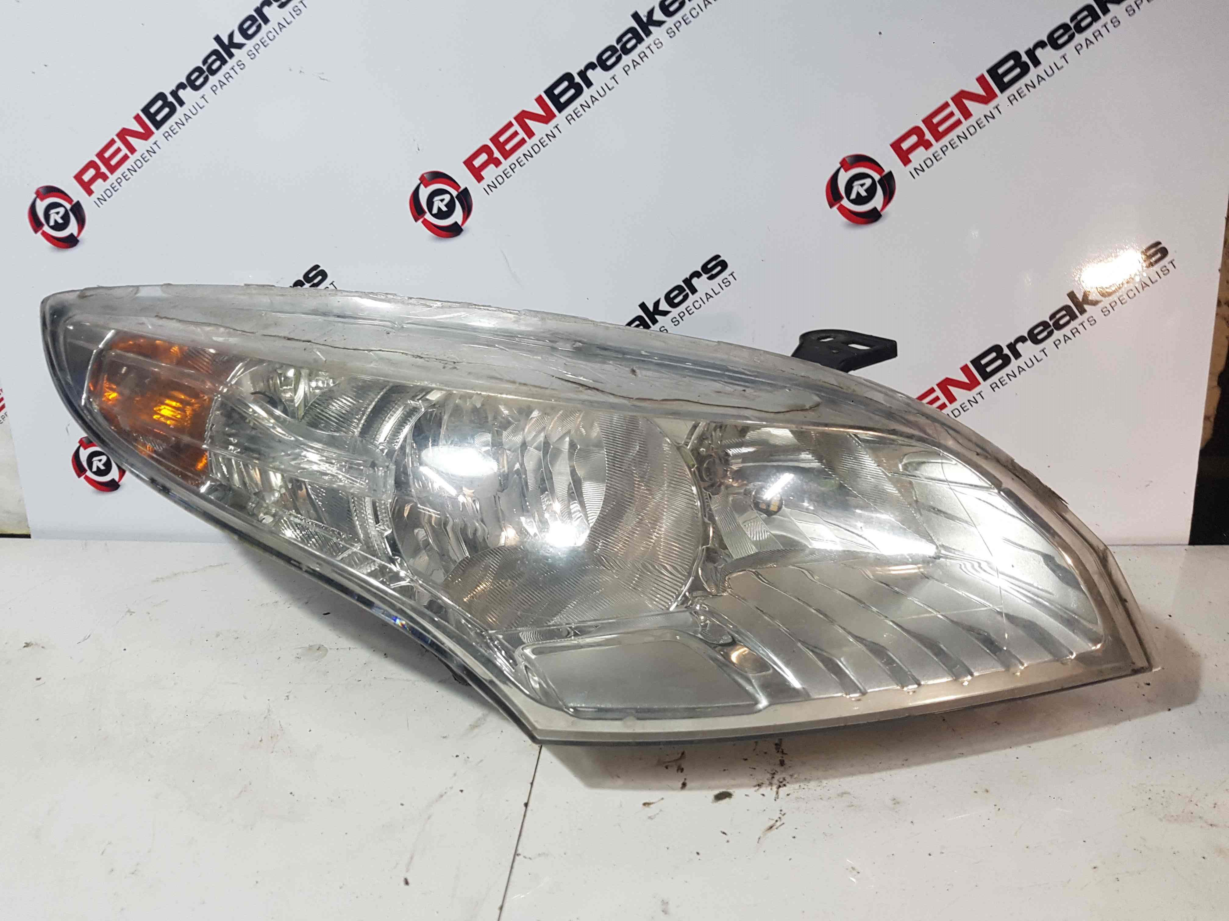 Thumb 8 Renault Megane MK3 2008-2014 Drivers OSF Front Headlight Head Lamp 260100018R