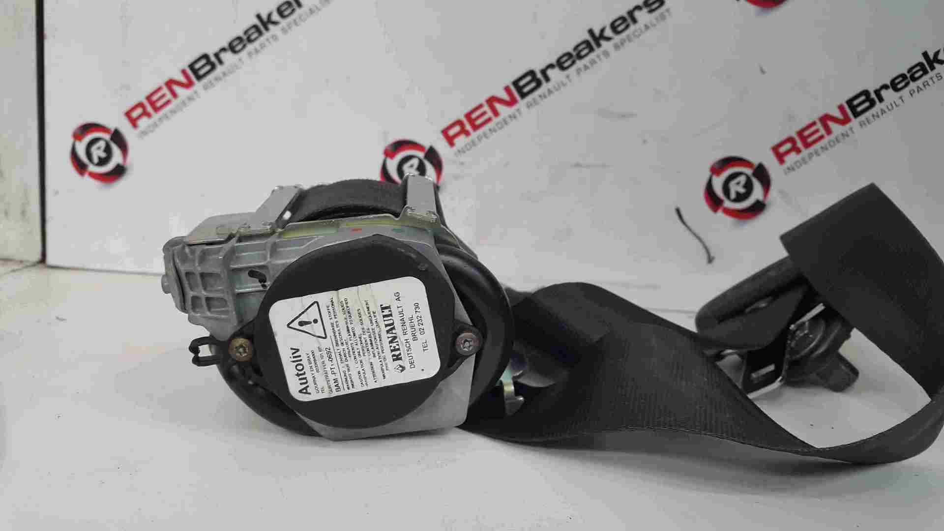 Thumb 4 Renault Megane MK3 2008-2014 Drivers OSF Front Seat Belt 5dr