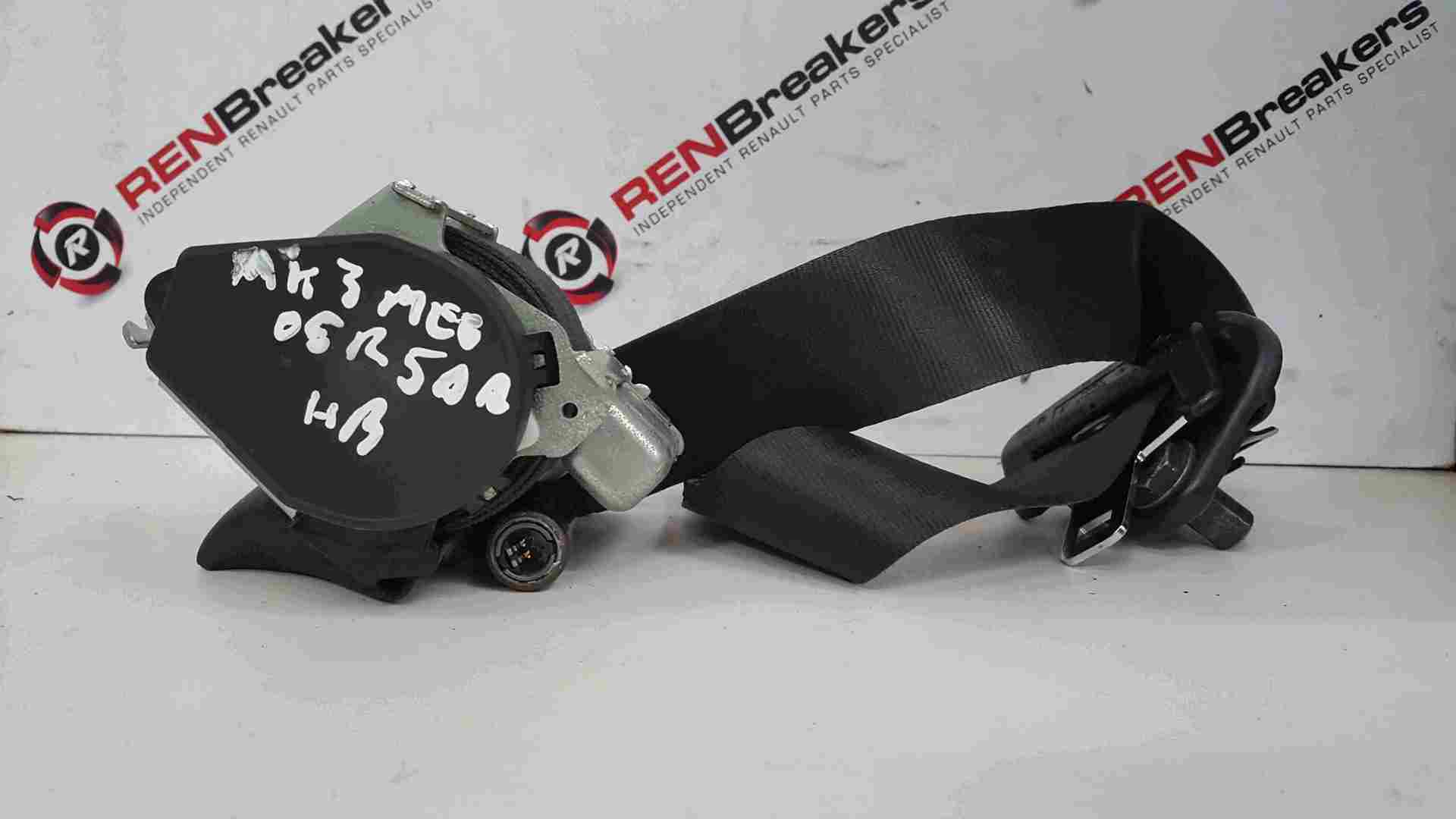 Renault Megane MK3 2008-2014 Drivers OSF Front Seat Belt 5dr