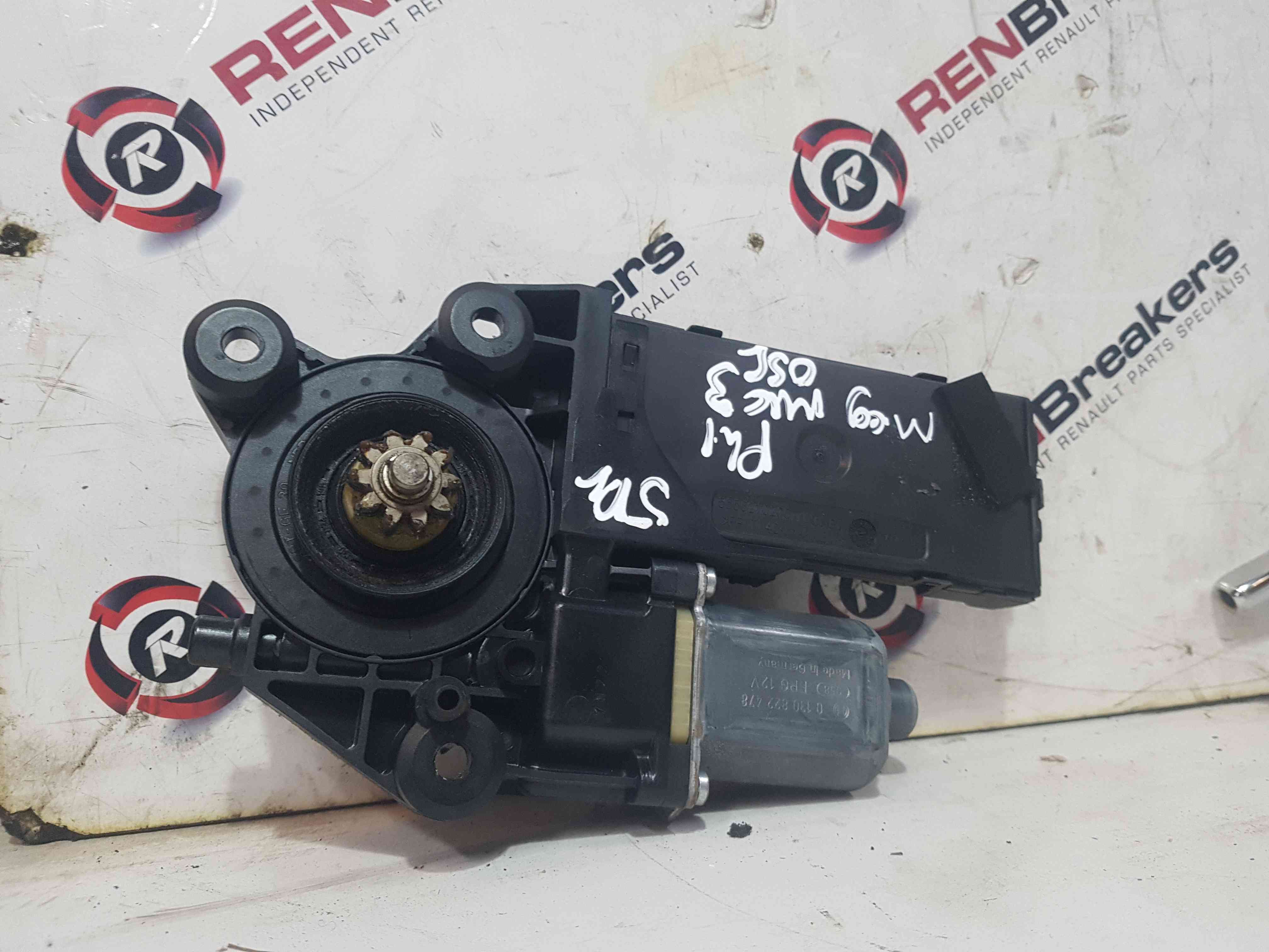 Renault Megane MK3 2008-2014 Drivers OSF Front Window Motor 5Dr Hb 807300017R 