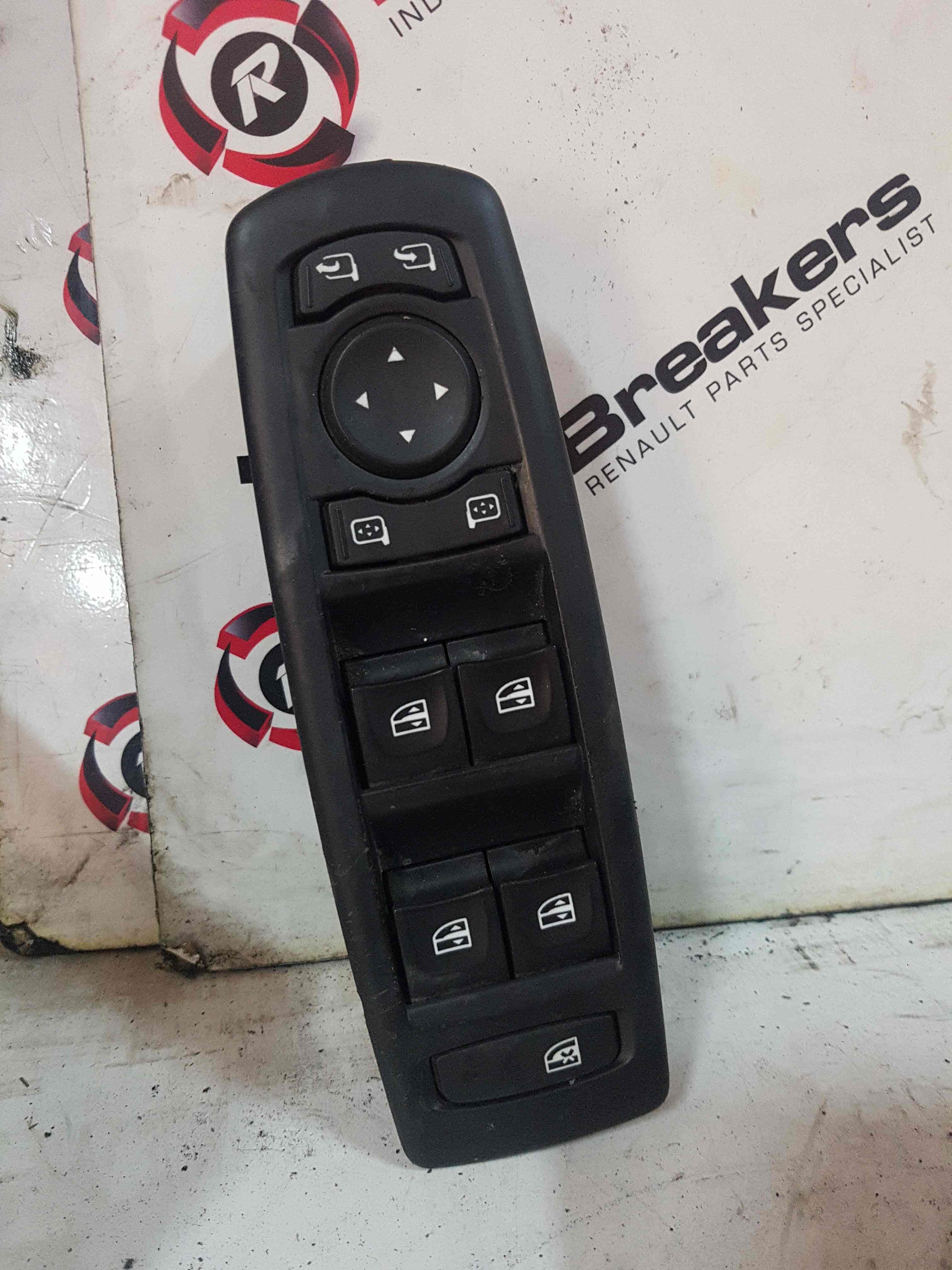 Thumb 3 Renault Megane MK3 2008-2014 Drivers OSF Front Window Switch + Panel FOLDING