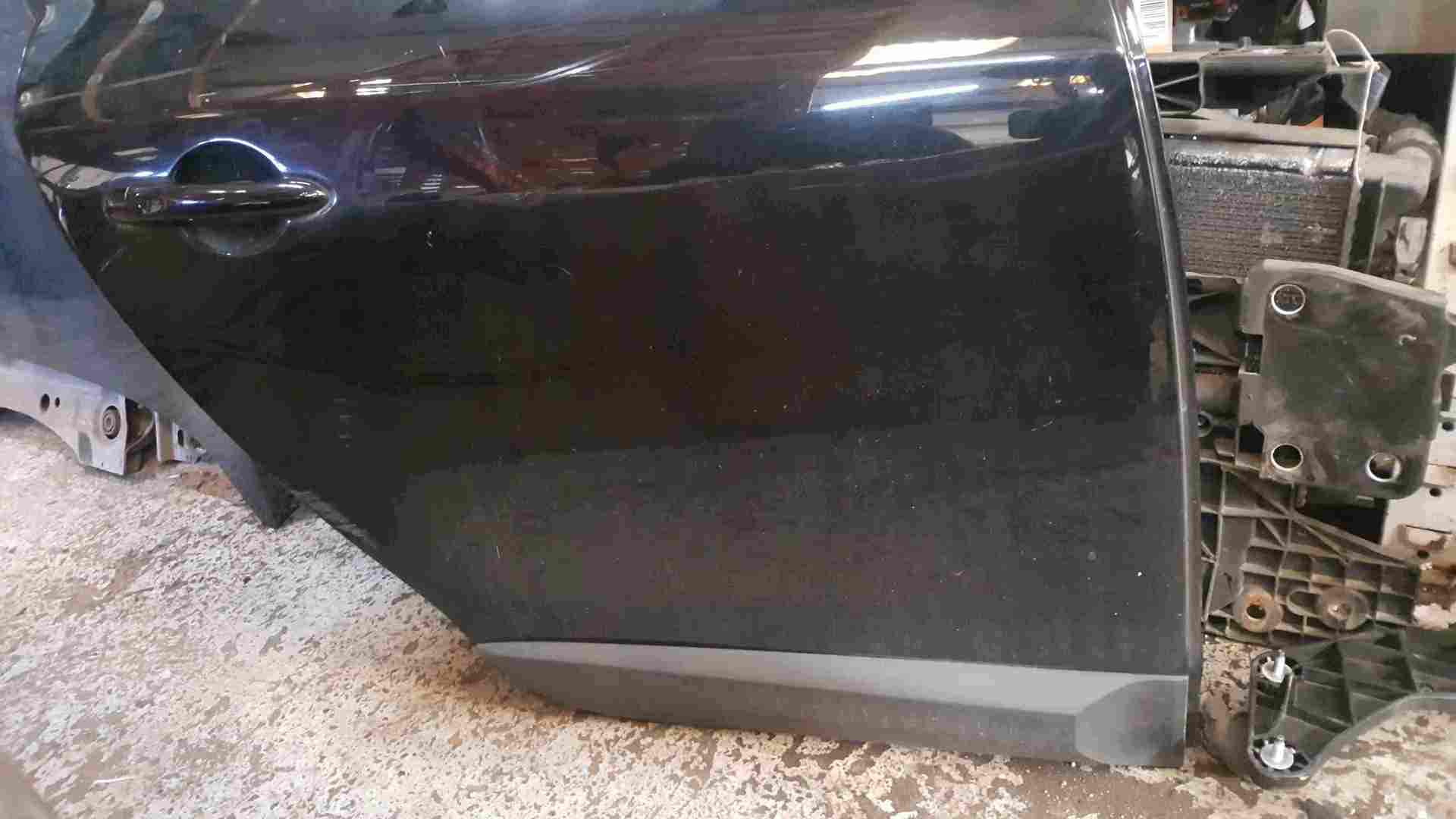Thumb 2 Renault Megane MK3 2008-2014 Drivers OSR Rear Door Black TEGNE