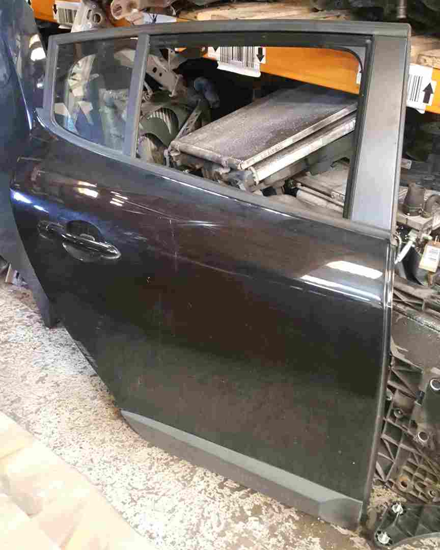 Thumb 3 Renault Megane MK3 2008-2014 Drivers OSR Rear Door Black TEGNE