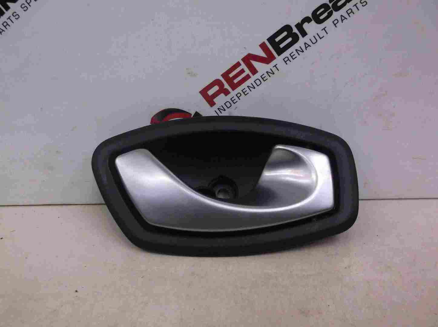 Renault Megane MK3 2008-2014 Drivers OSR Rear Door Handle Open Silver 826720001r