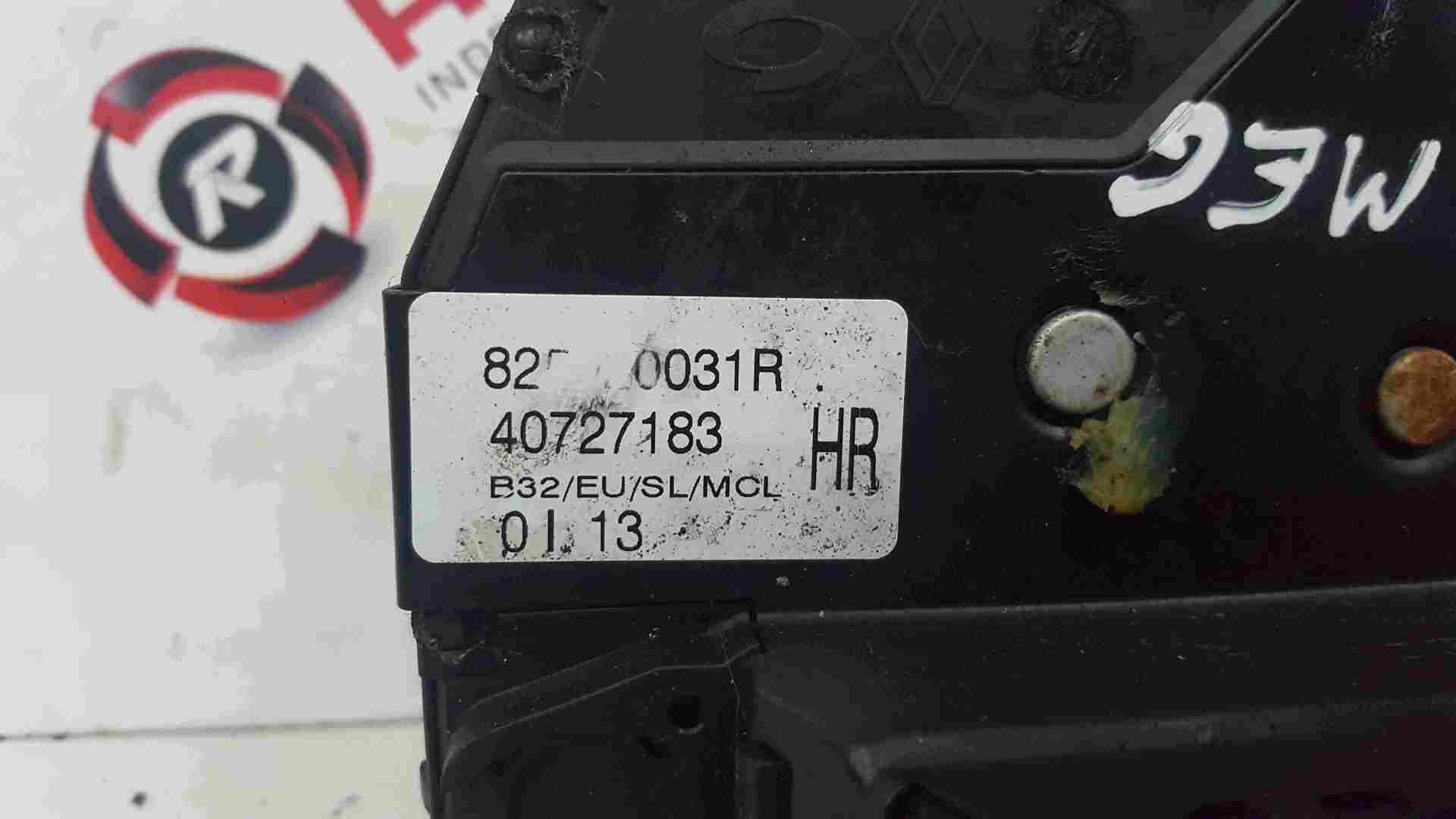 Thumb 3 Renault Megane MK3 2008-2014 Drivers OSR Rear Door Lock Mechanism