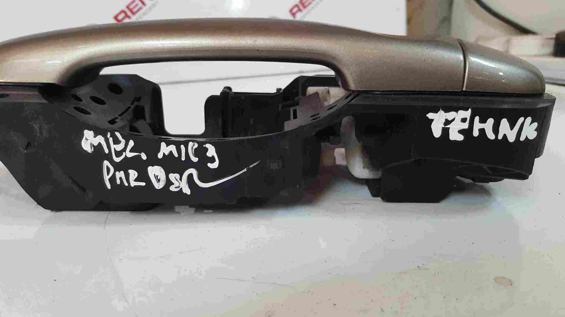 Thumb 2 Renault Megane MK3 2008-2014 Drivers OSR Rear Exterior Door Handle Beige TEHNK