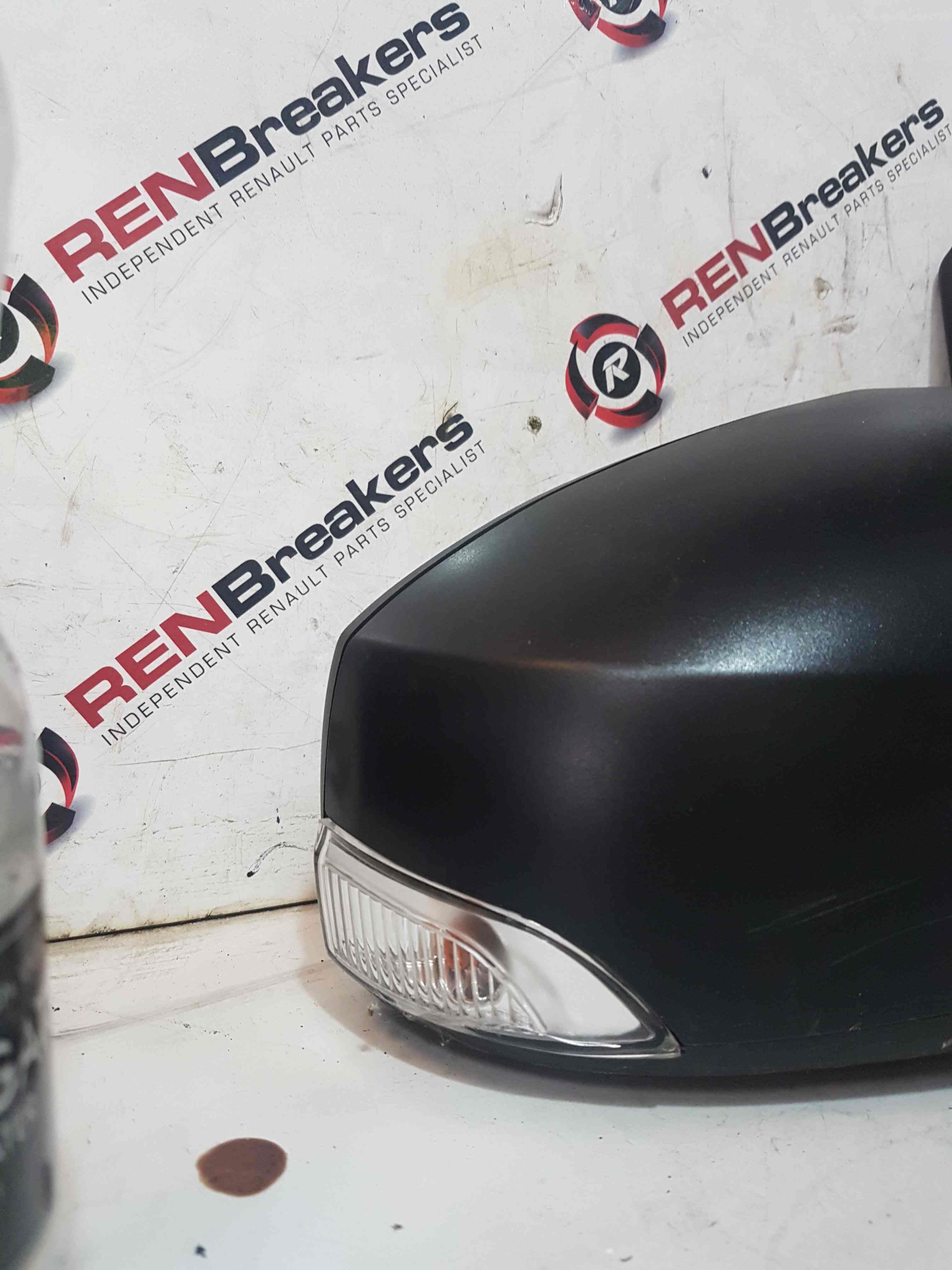 Thumb 3 Renault Megane MK3 2008-2014 Drivers Os Wing Mirror Black 