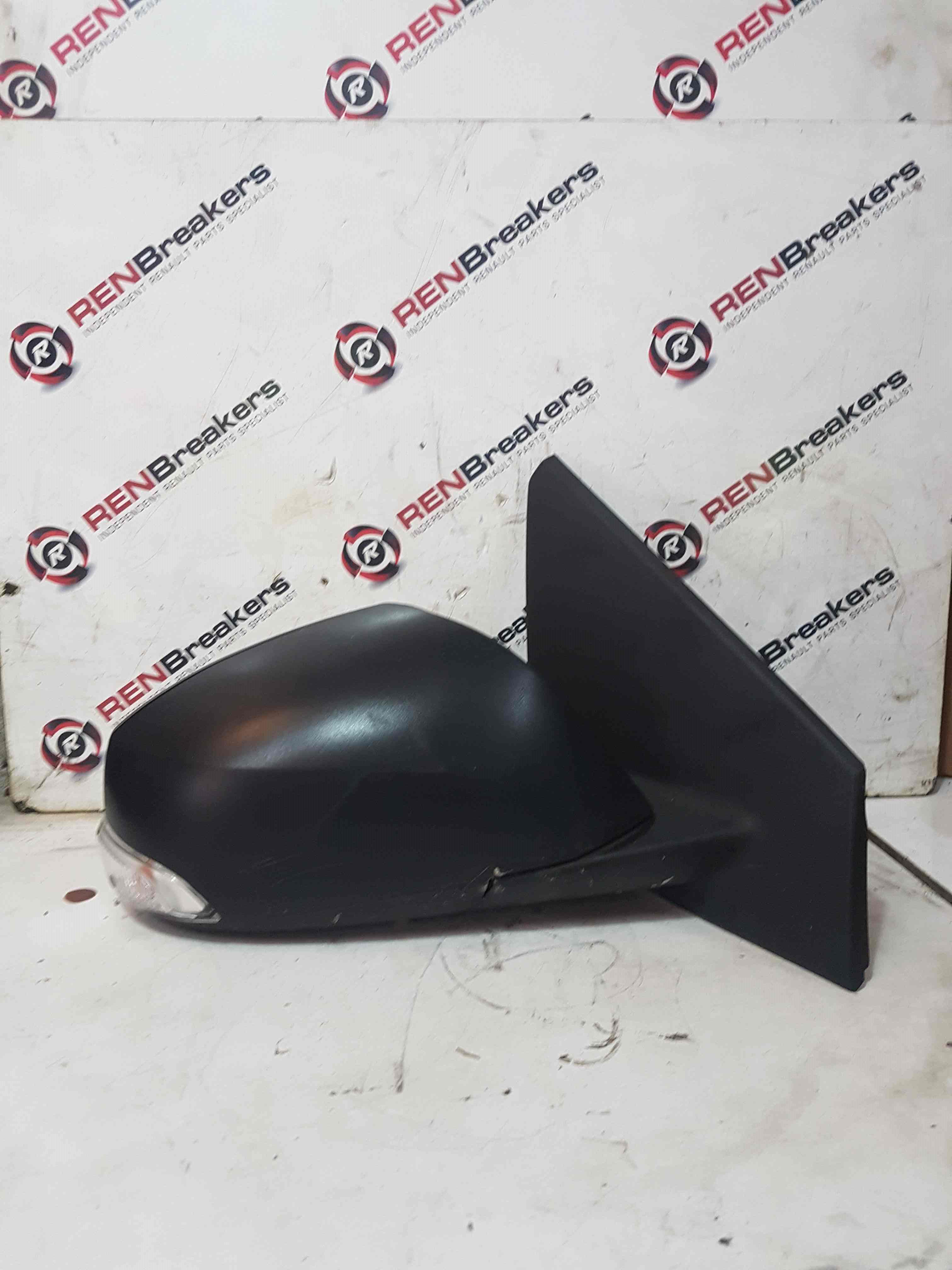 Thumb 6 Renault Megane MK3 2008-2014 Drivers Os Wing Mirror Black 