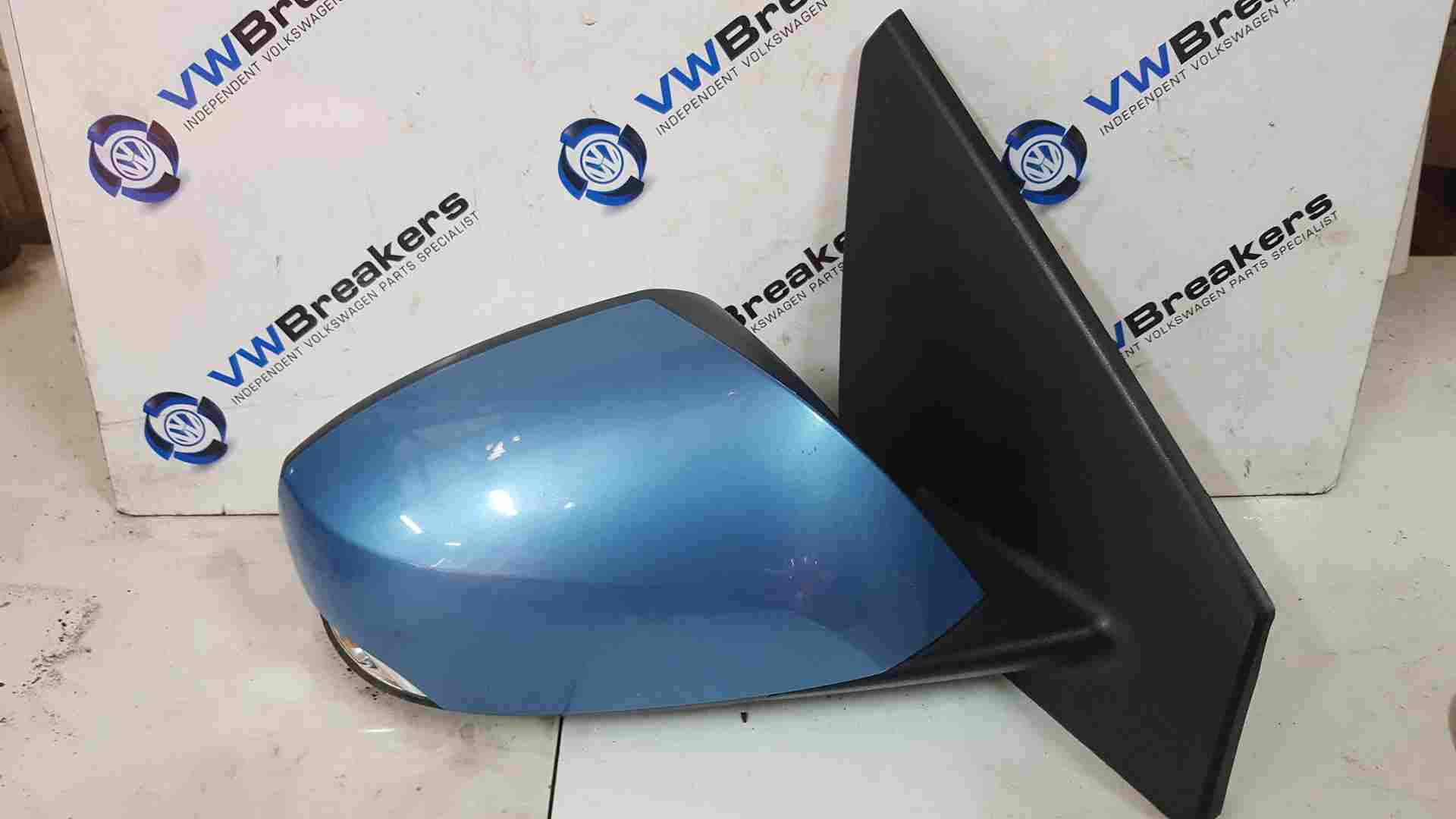 Renault Megane MK3 2008-2014 Drivers Os Wing Mirror Blue Terpb Broken Indicator