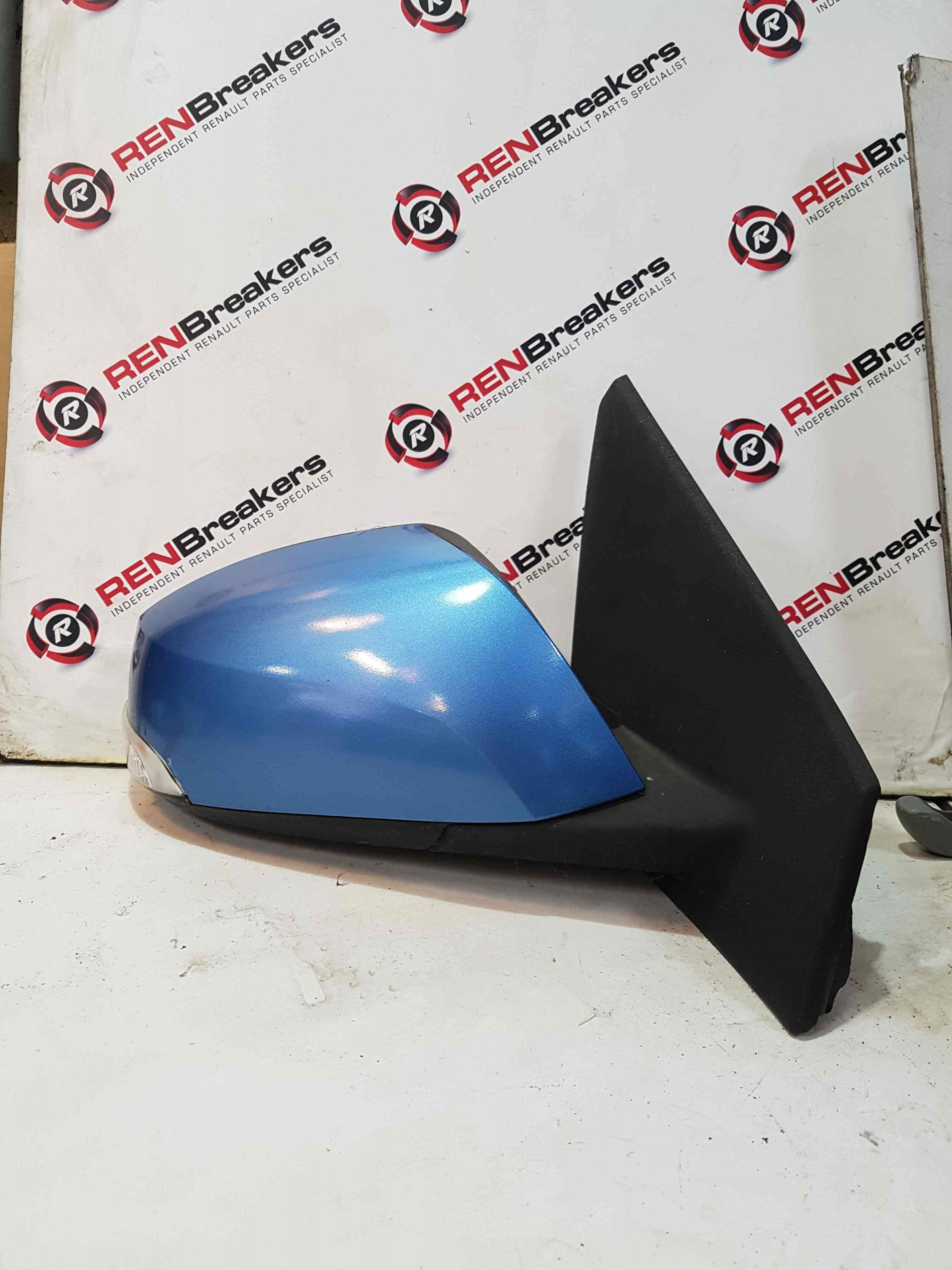 Thumb 2 Renault Megane MK3 2008-2014 Drivers Os Wing Mirror Blue Terpb Damaged