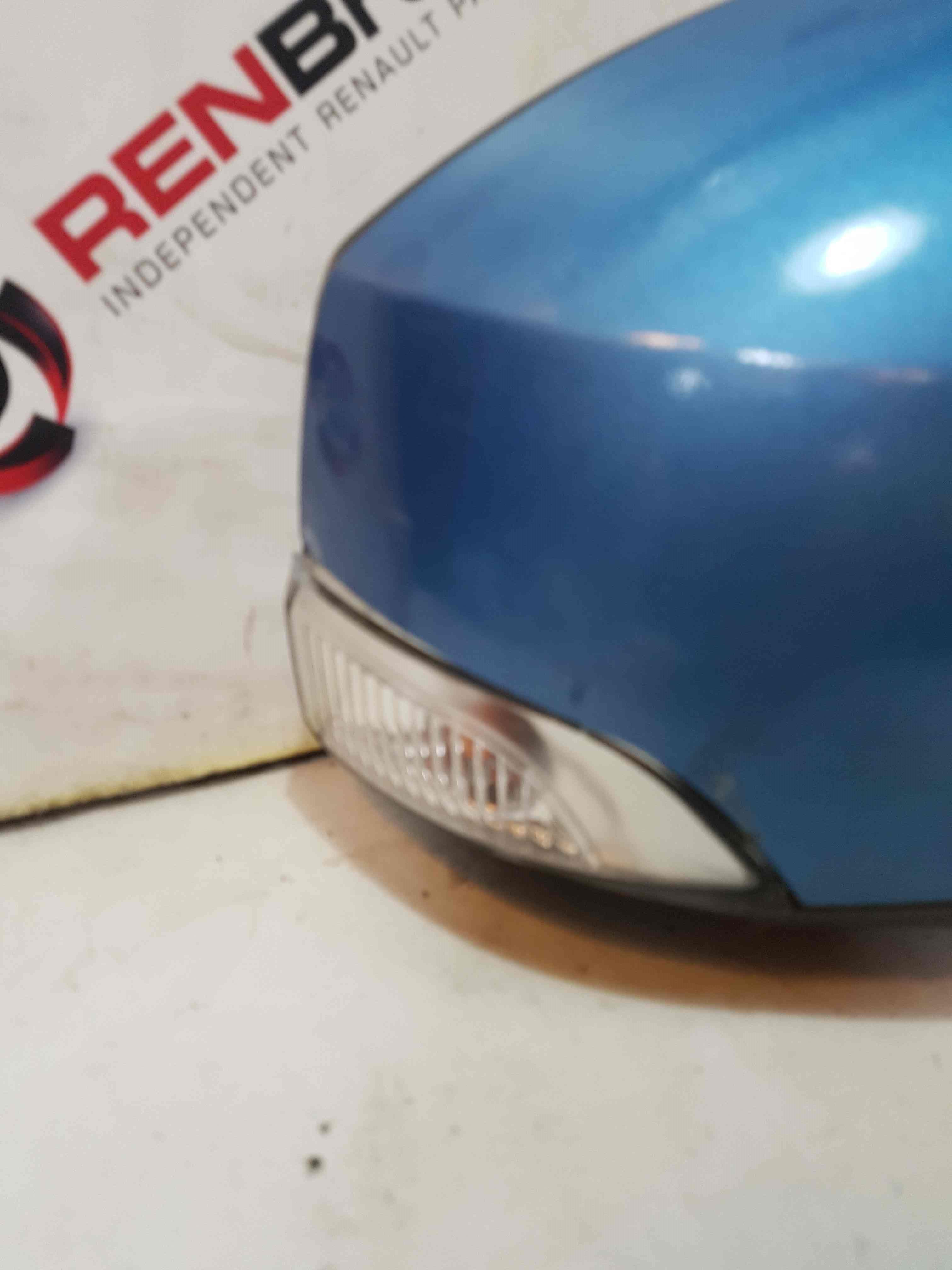 Thumb 3 Renault Megane MK3 2008-2014 Drivers Os Wing Mirror Blue Terpb Damaged