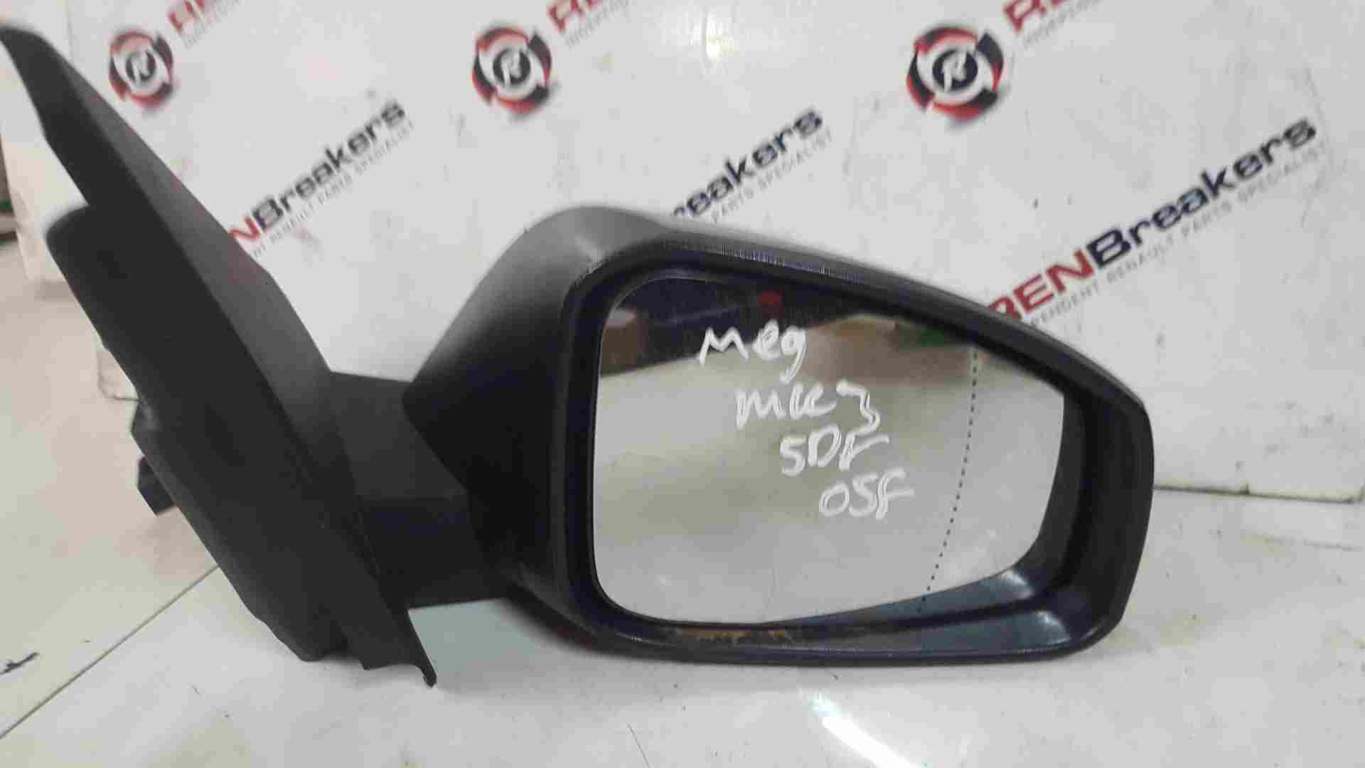 Thumb 4 Renault Megane MK3 2008-2014 Drivers Os Wing Mirror Primer Primed 