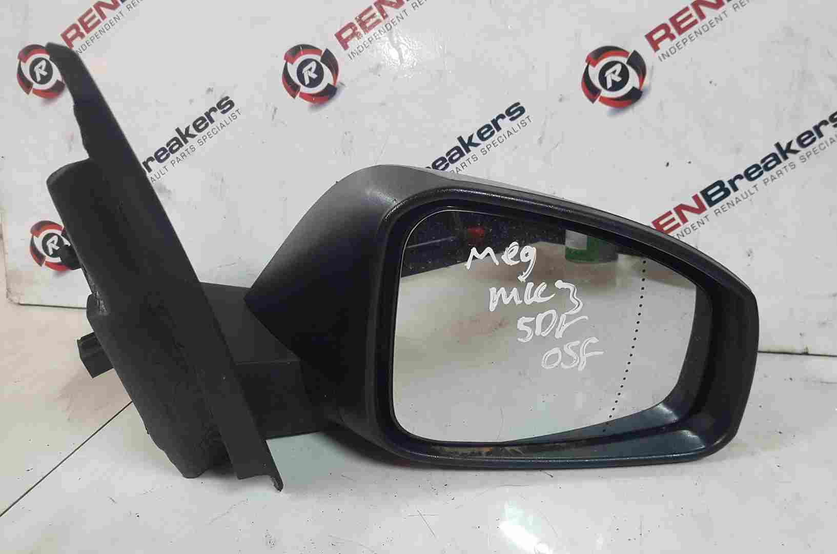 Thumb 5 Renault Megane MK3 2008-2014 Drivers Os Wing Mirror Primer Primed 
