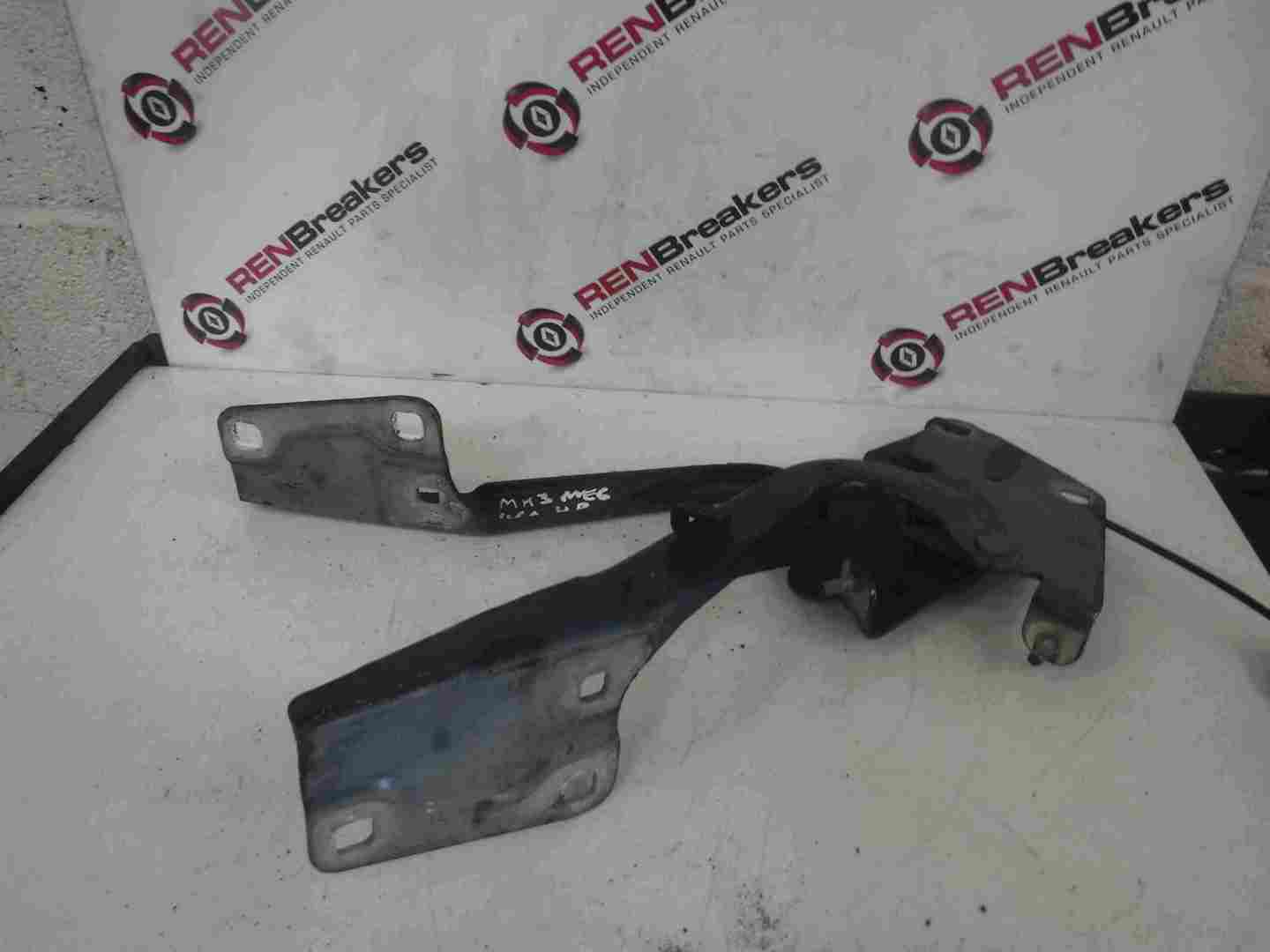 Renault Megane MK3 2008-2014 Front Bonnet Hinges Pair Blue 460