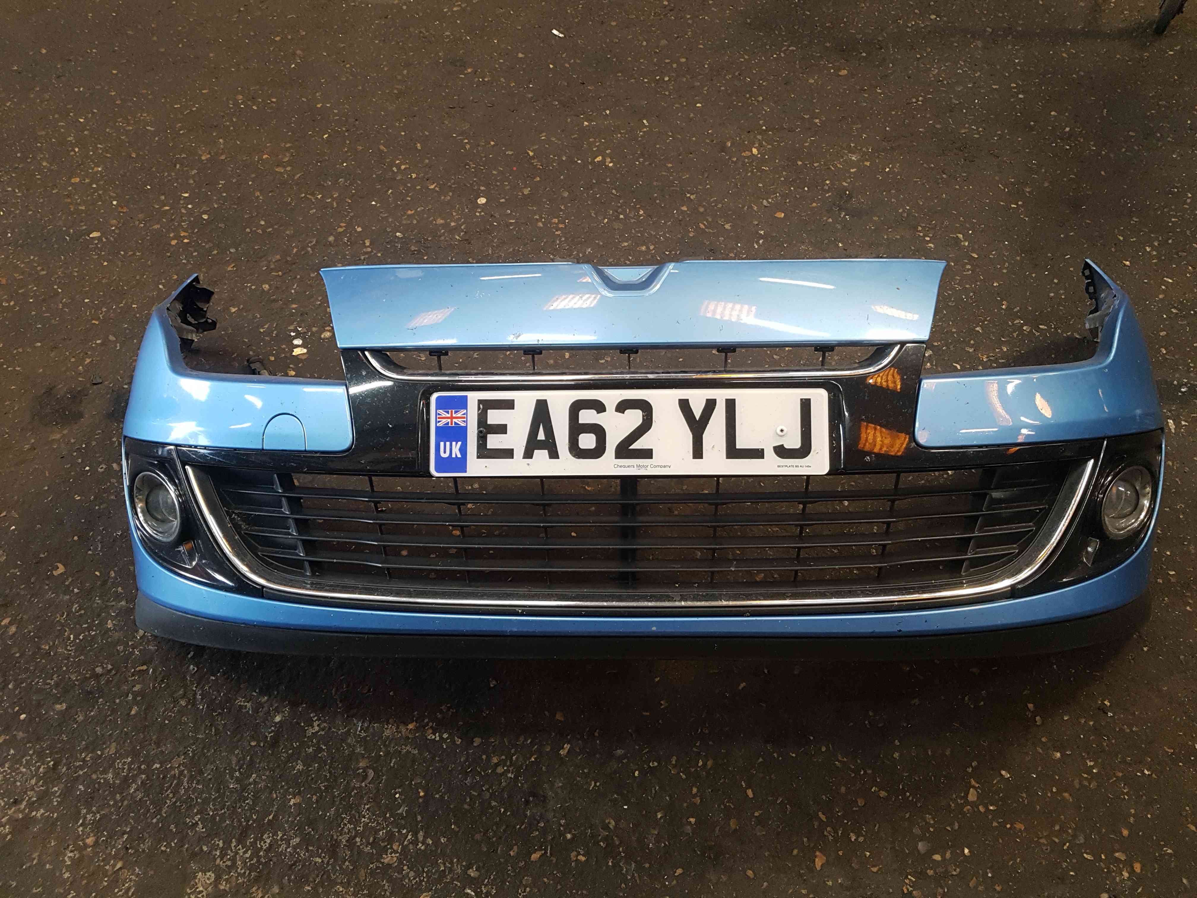 Thumb 2 Renault Megane MK3 2008-2014 Front Bumper Blue Terpb 