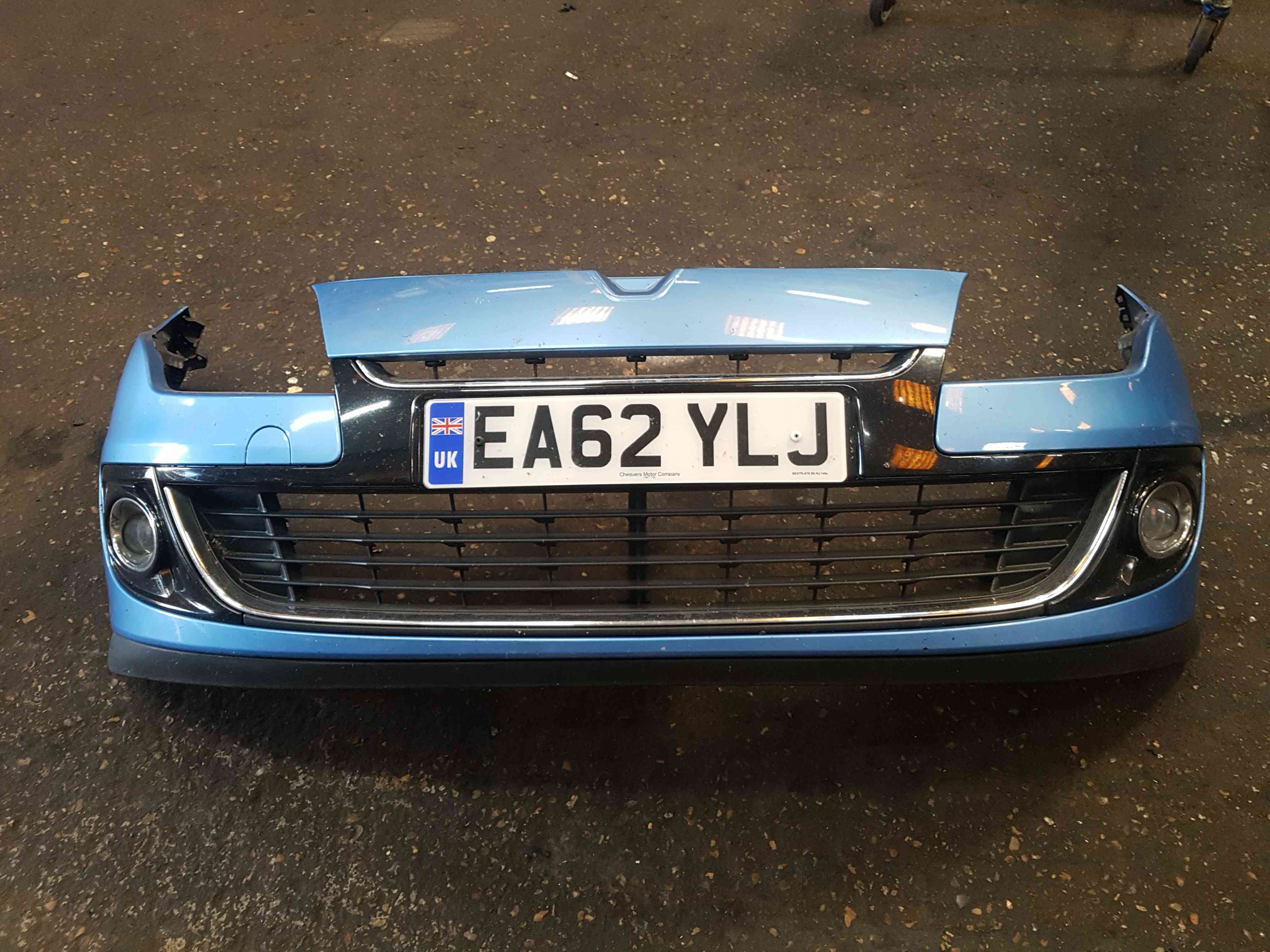 Thumb 7 Renault Megane MK3 2008-2014 Front Bumper Blue Terpb 