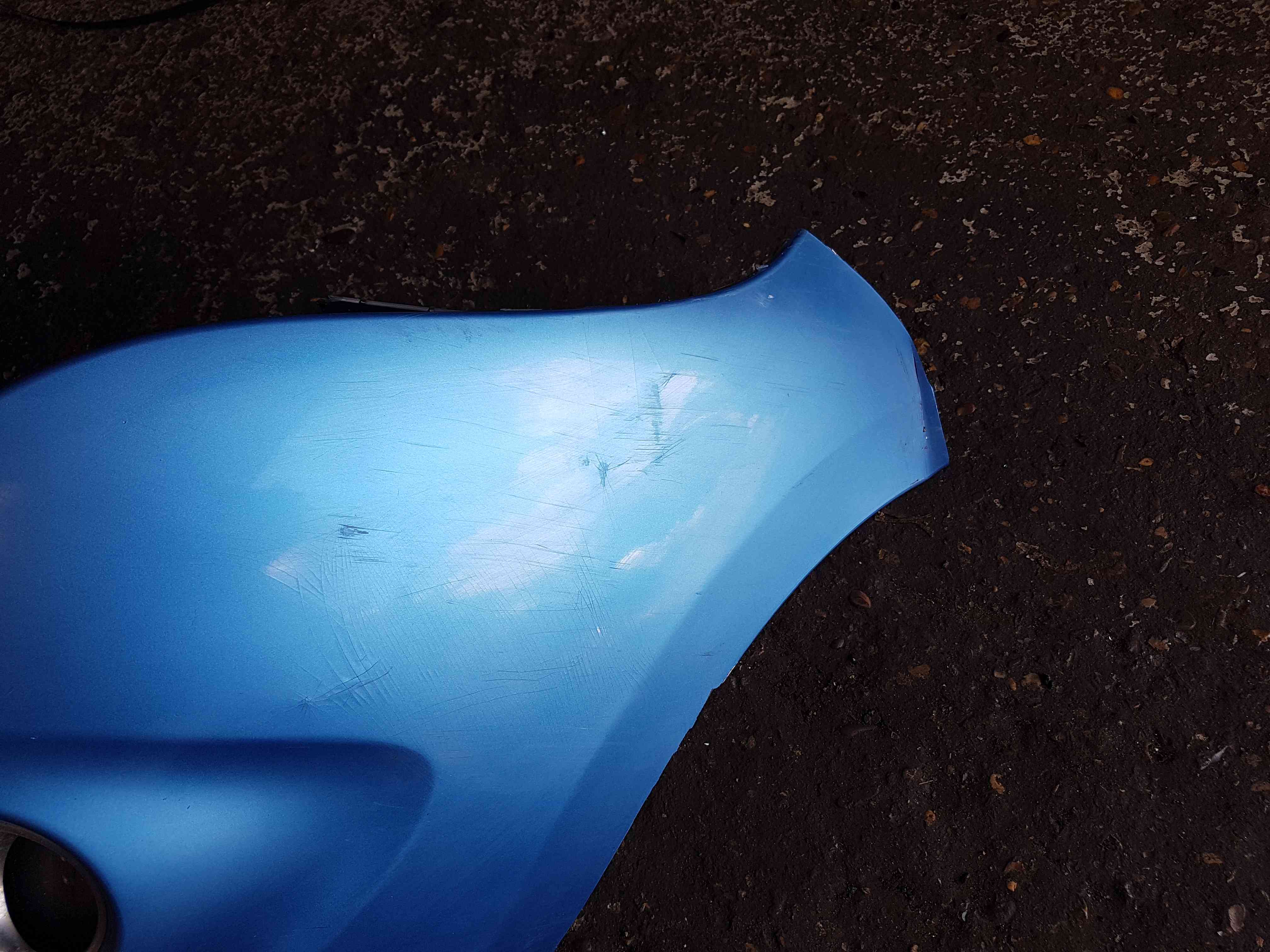 Thumb 11 Renault Megane MK3 2008-2014 Front Bumper Blue Terpb Damaged  