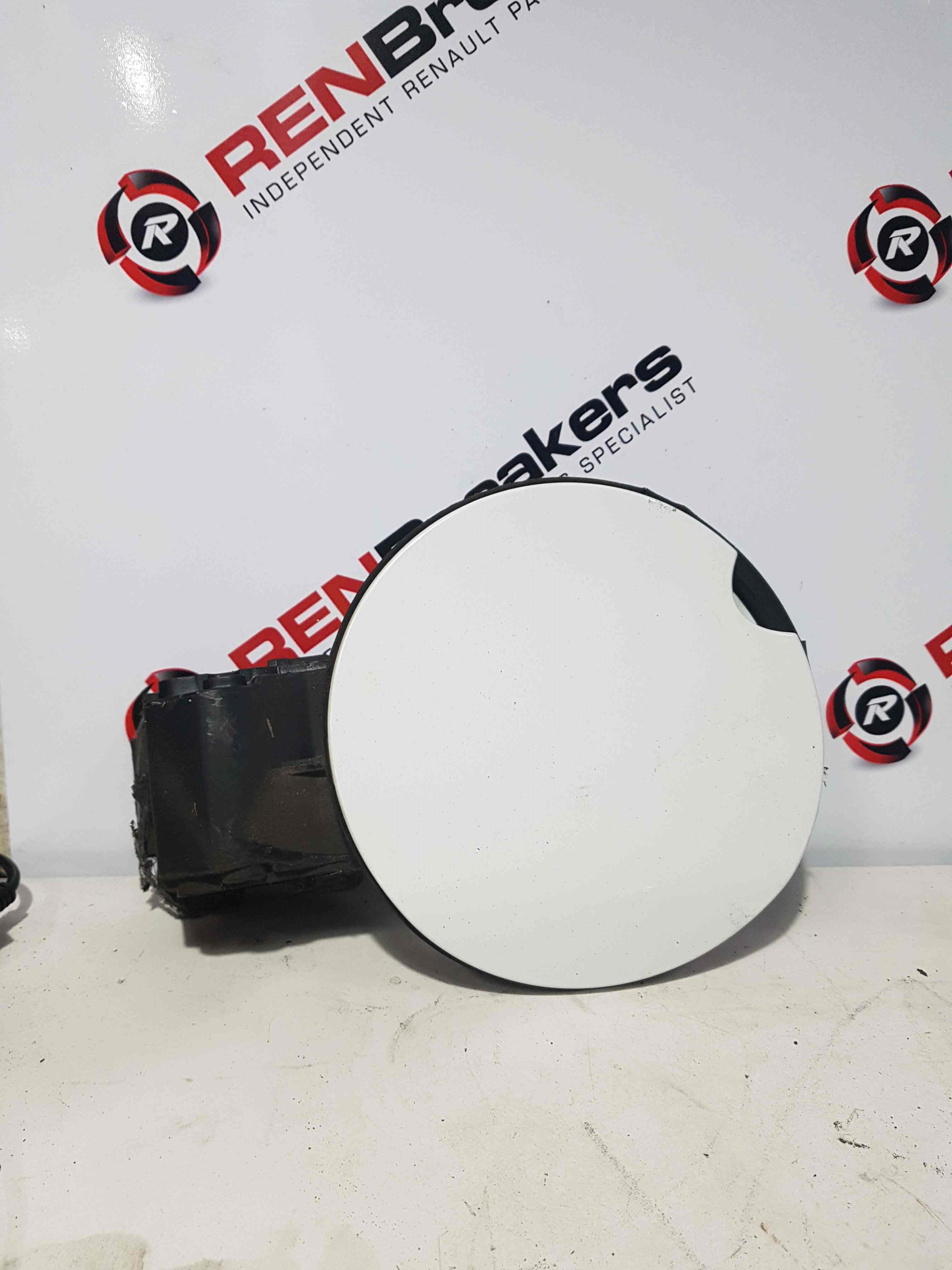 Renault Megane MK3 2008-2014 Fuel Flap Cover White Ov369 + Hinges