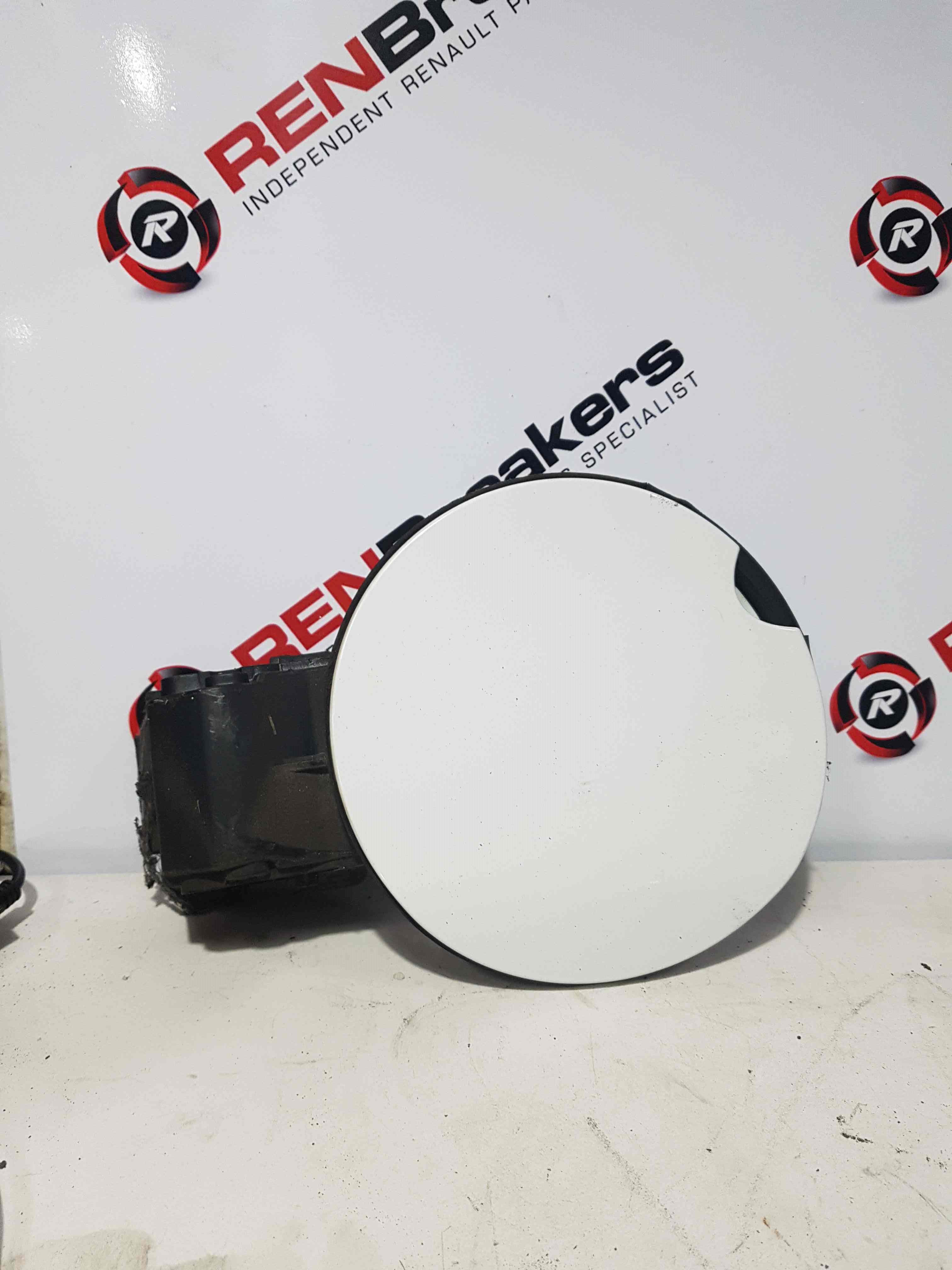 Thumb 4 Renault Megane MK3 2008-2014 Fuel Flap Cover White Ov369 + Hinges