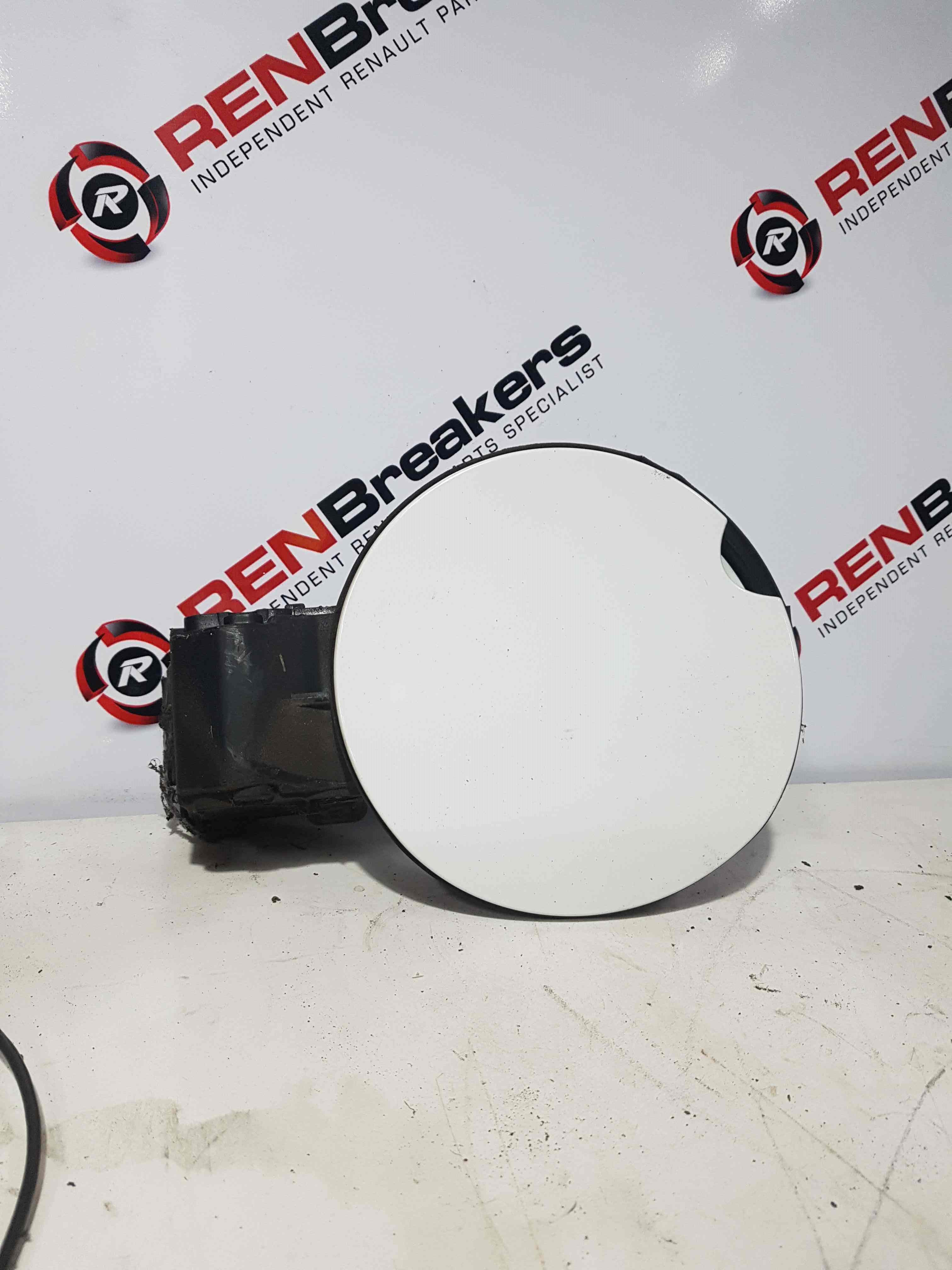 Thumb 6 Renault Megane MK3 2008-2014 Fuel Flap Cover White Ov369 + Hinges