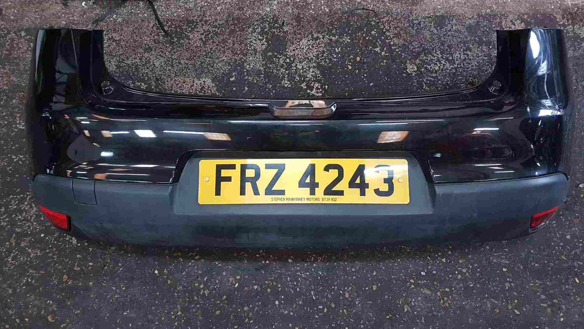 Thumb 2 Renault Megane MK3 2008-2014 Hatchback Rear Bumper Black 676