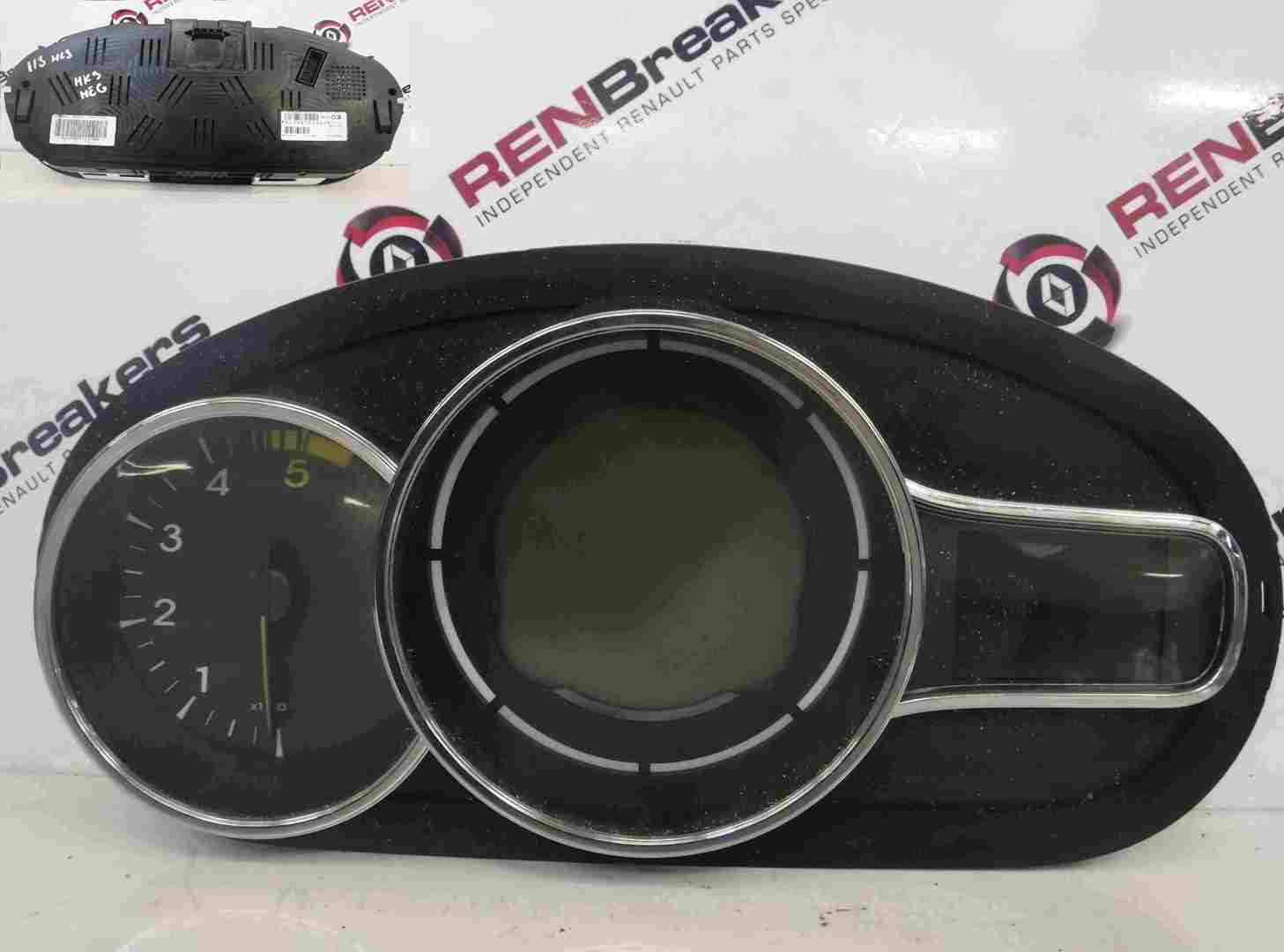 Renault Megane MK3 2008-2014 Instrument Panel Dashboard Clocks 113K 248100342R