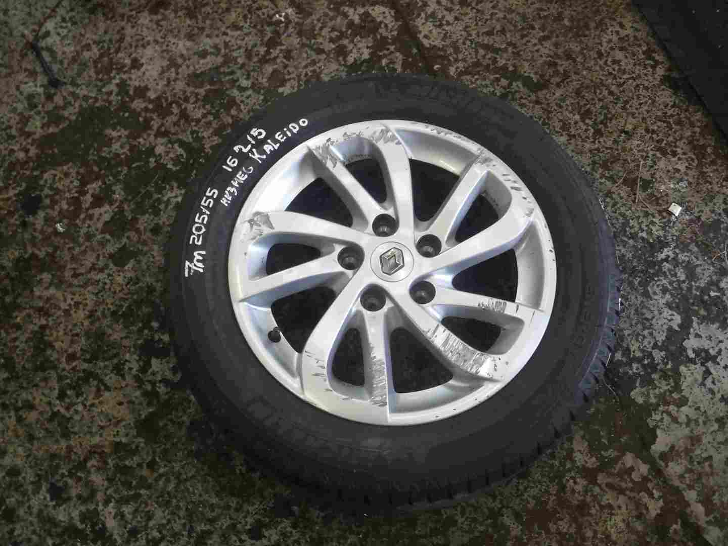 Renault Megane MK3 2008-2014 Kaleido Alloy Wheel + 205 55 16 7mm