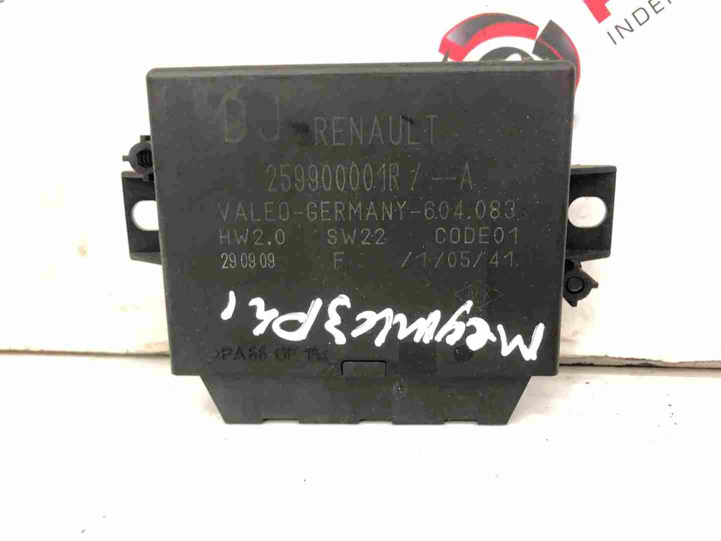 Thumb 6 Renault Megane MK3 2008-2014 Parking Sensor Module Computer 259900001R