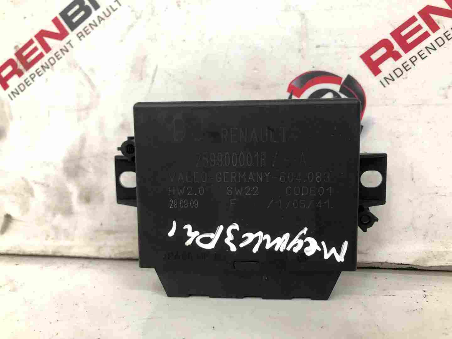 Thumb 7 Renault Megane MK3 2008-2014 Parking Sensor Module Computer 259900001R