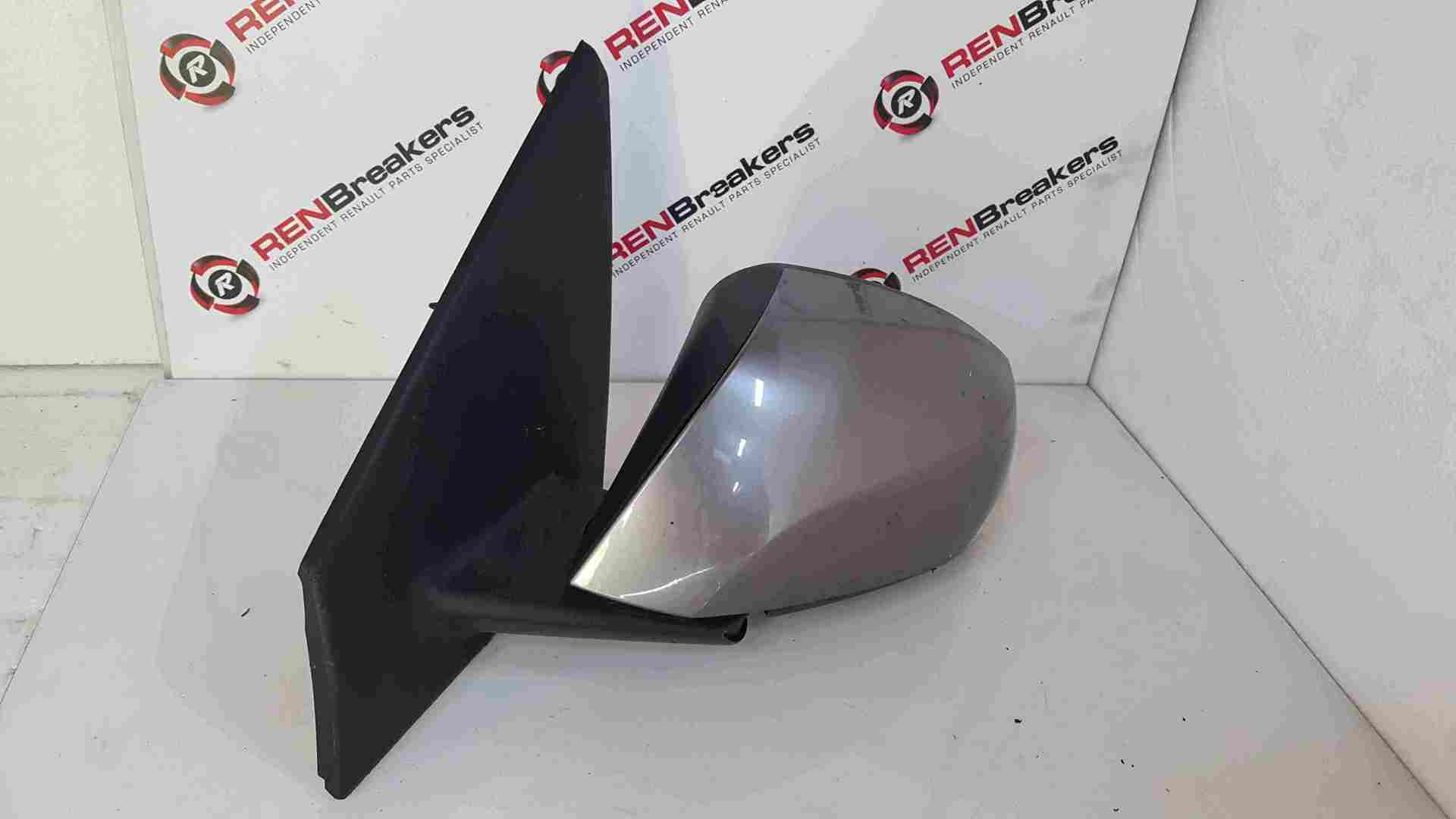 Renault Megane MK3 2008-2014 Passenger NS Wing Mirror Grey TEKNG Folding