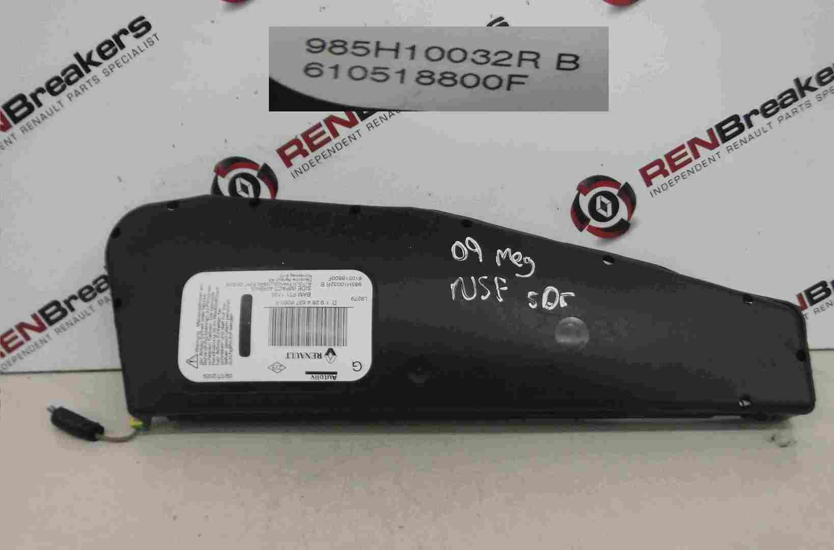 Renault Megane MK3 2008-2014 Passenger NSF Front Chair Airbag