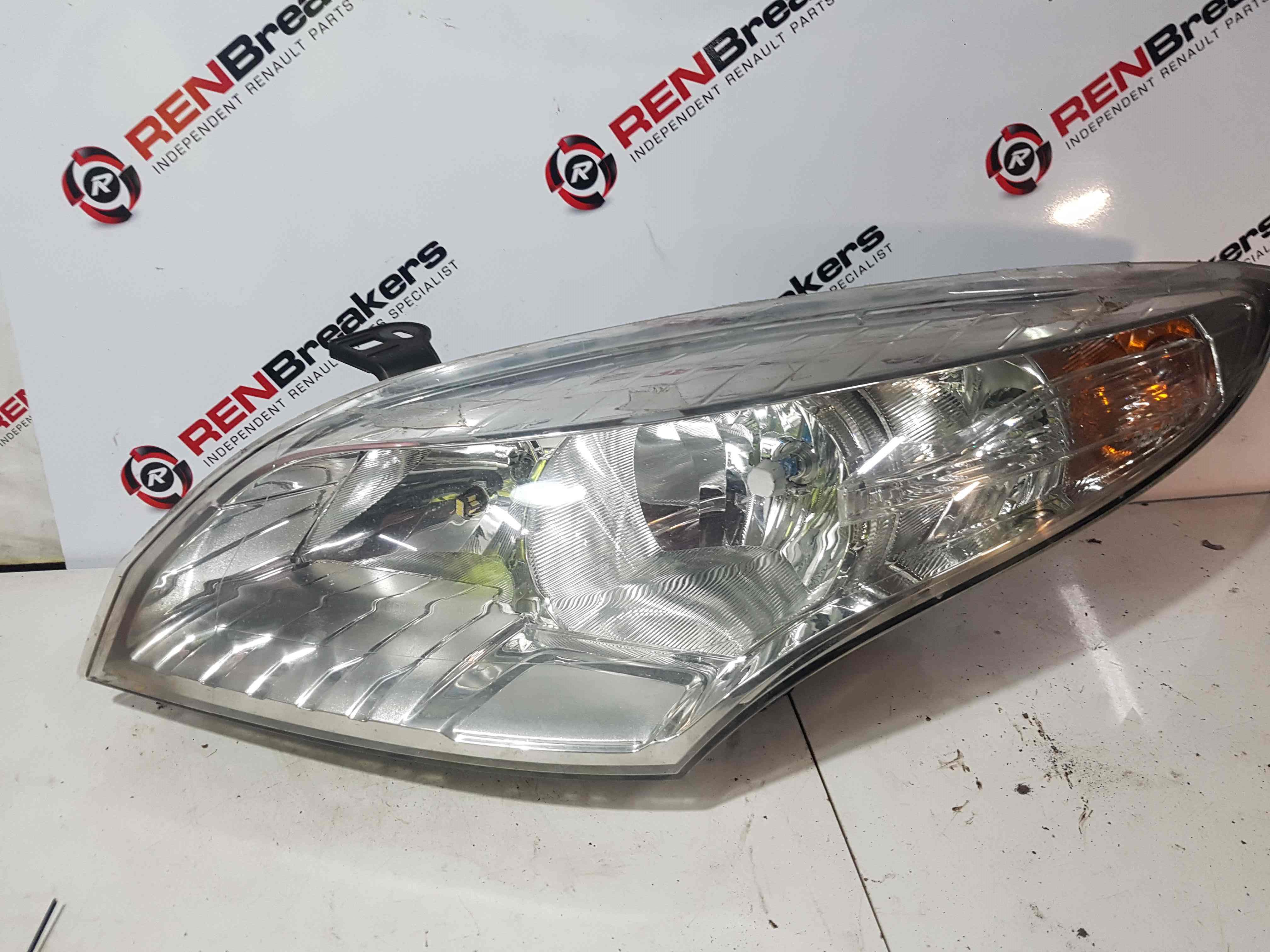Thumb 11 Renault Megane MK3 2008-2014 Passenger NSF Front Headlight Head Lamp 260600018R