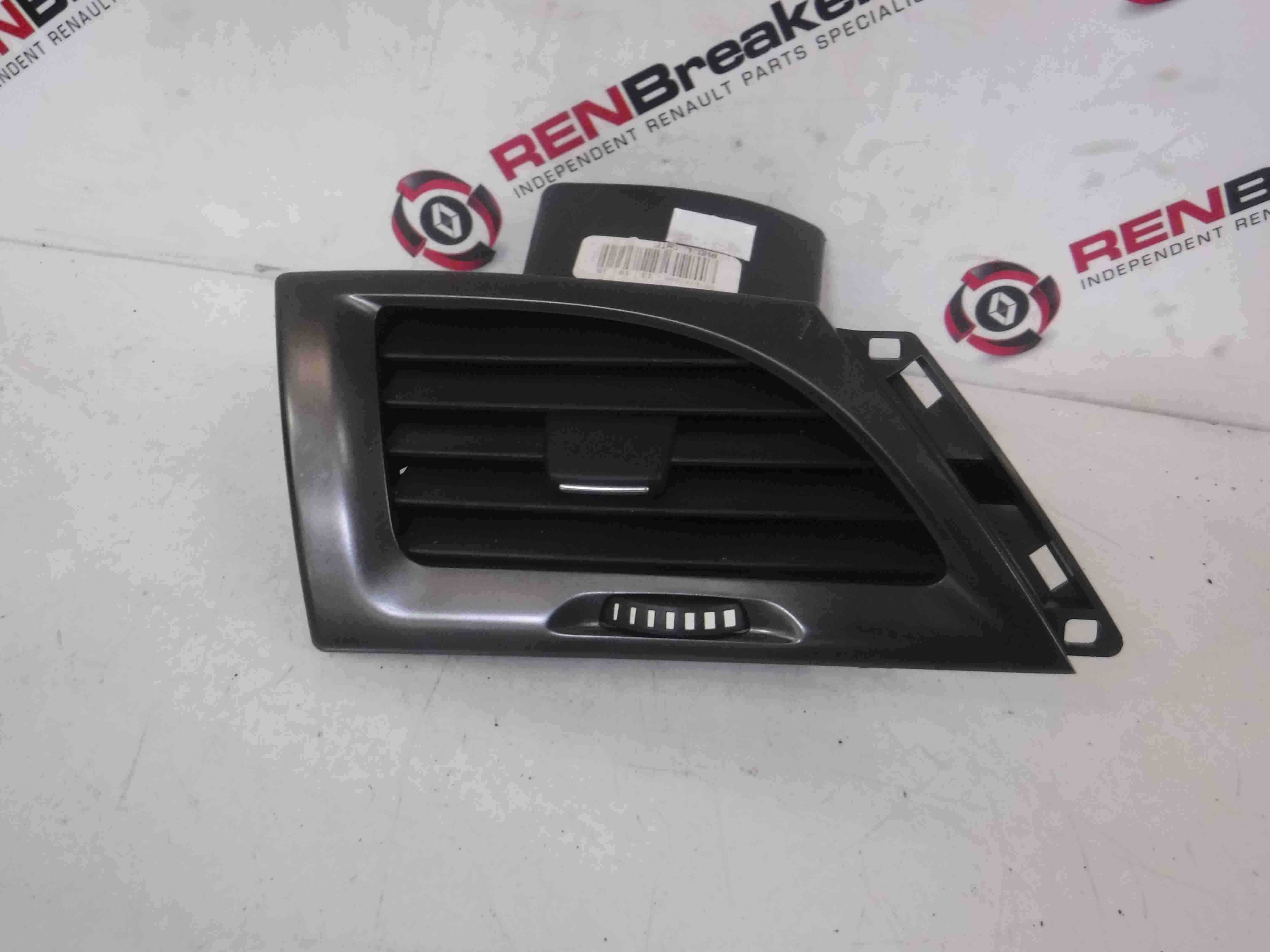 Renault Megane MK3 2008-2014 Passenger NSF Front Heater Vent Grey 687614794R
