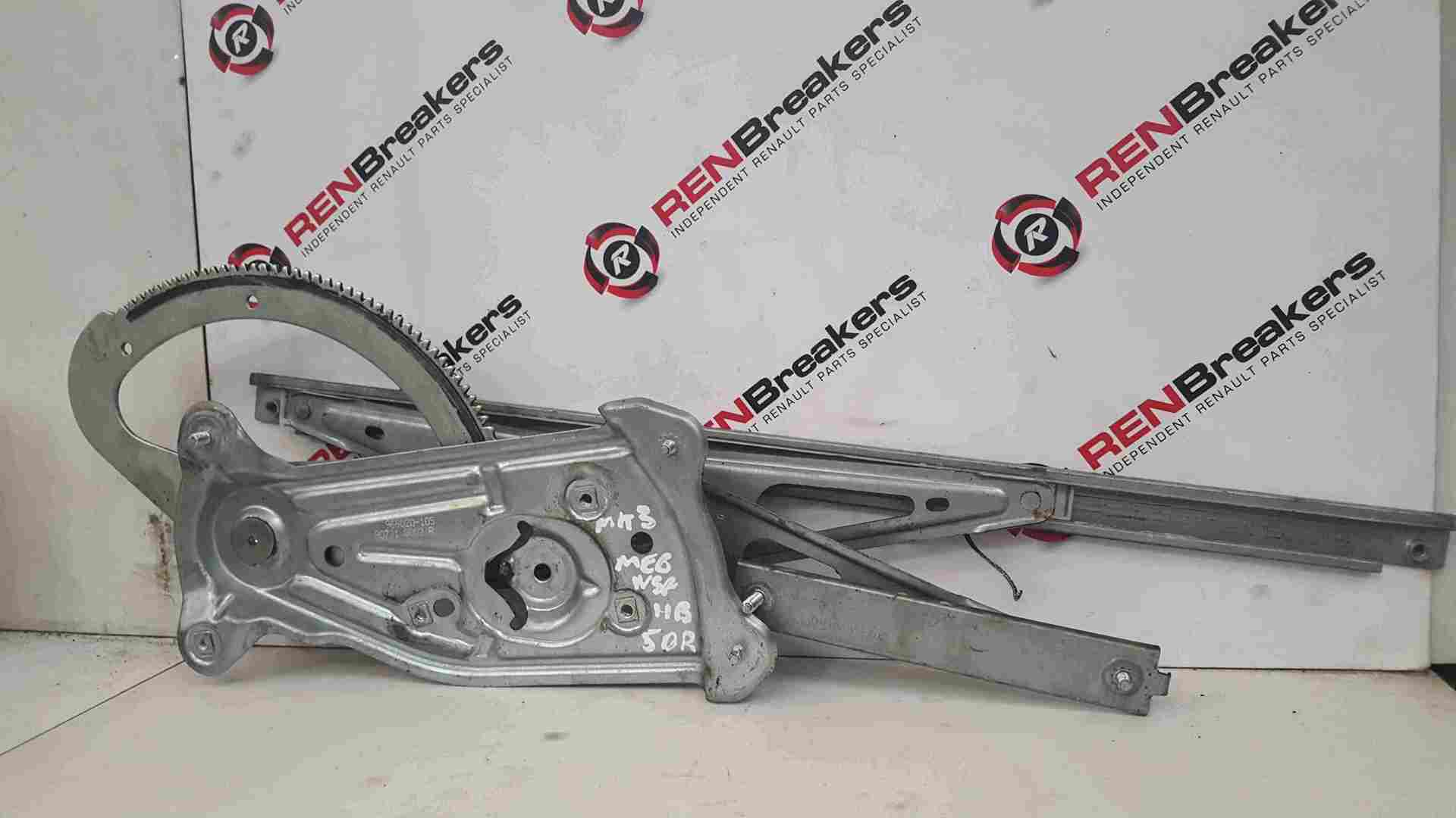 Renault Megane MK3 2008-2014 Passenger NSF Front Window Regulator 5dr