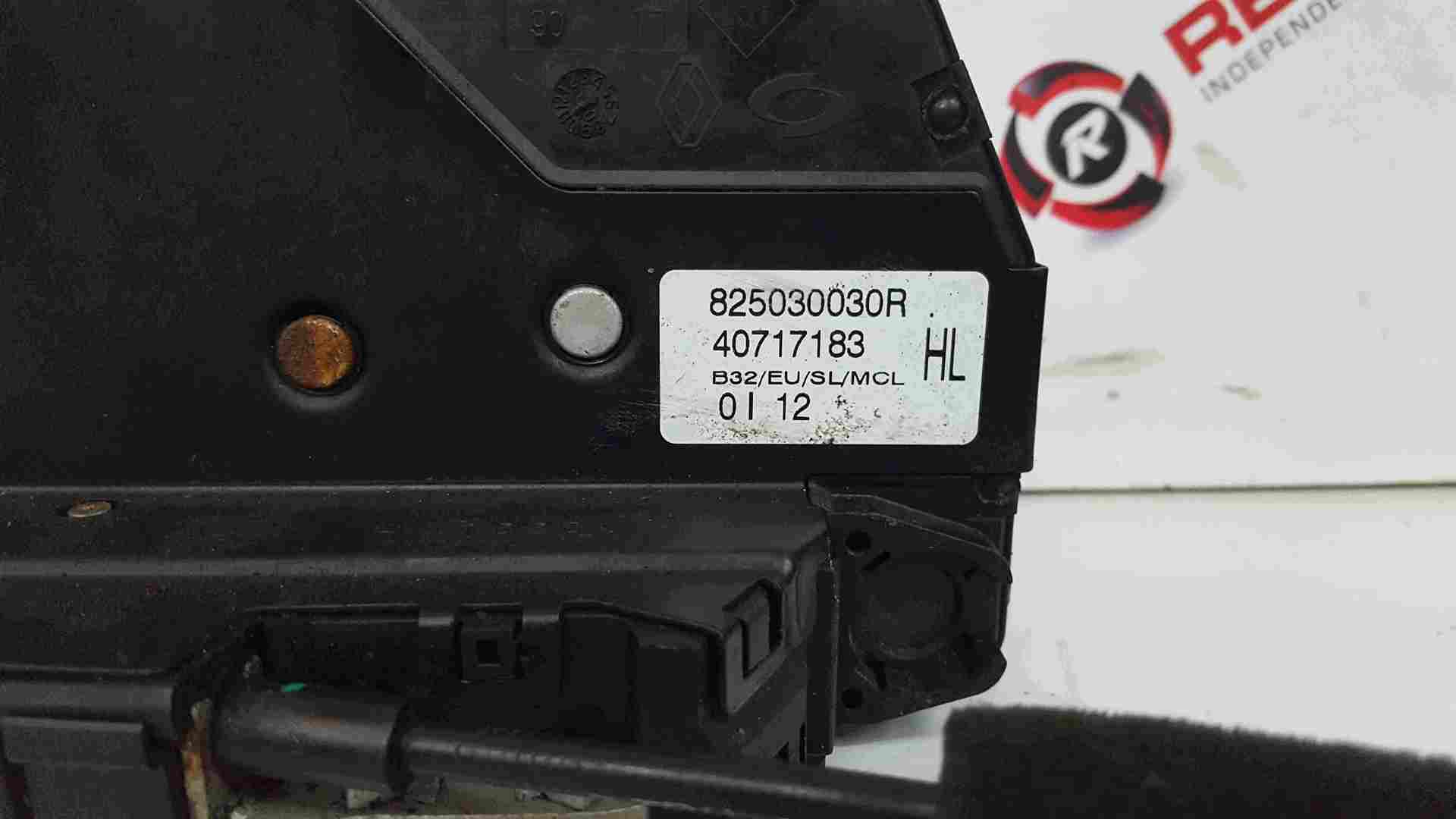 Thumb 3 Renault Megane MK3 2008-2014 Passenger NSR Rear Door Lock Mechanism 825030030R