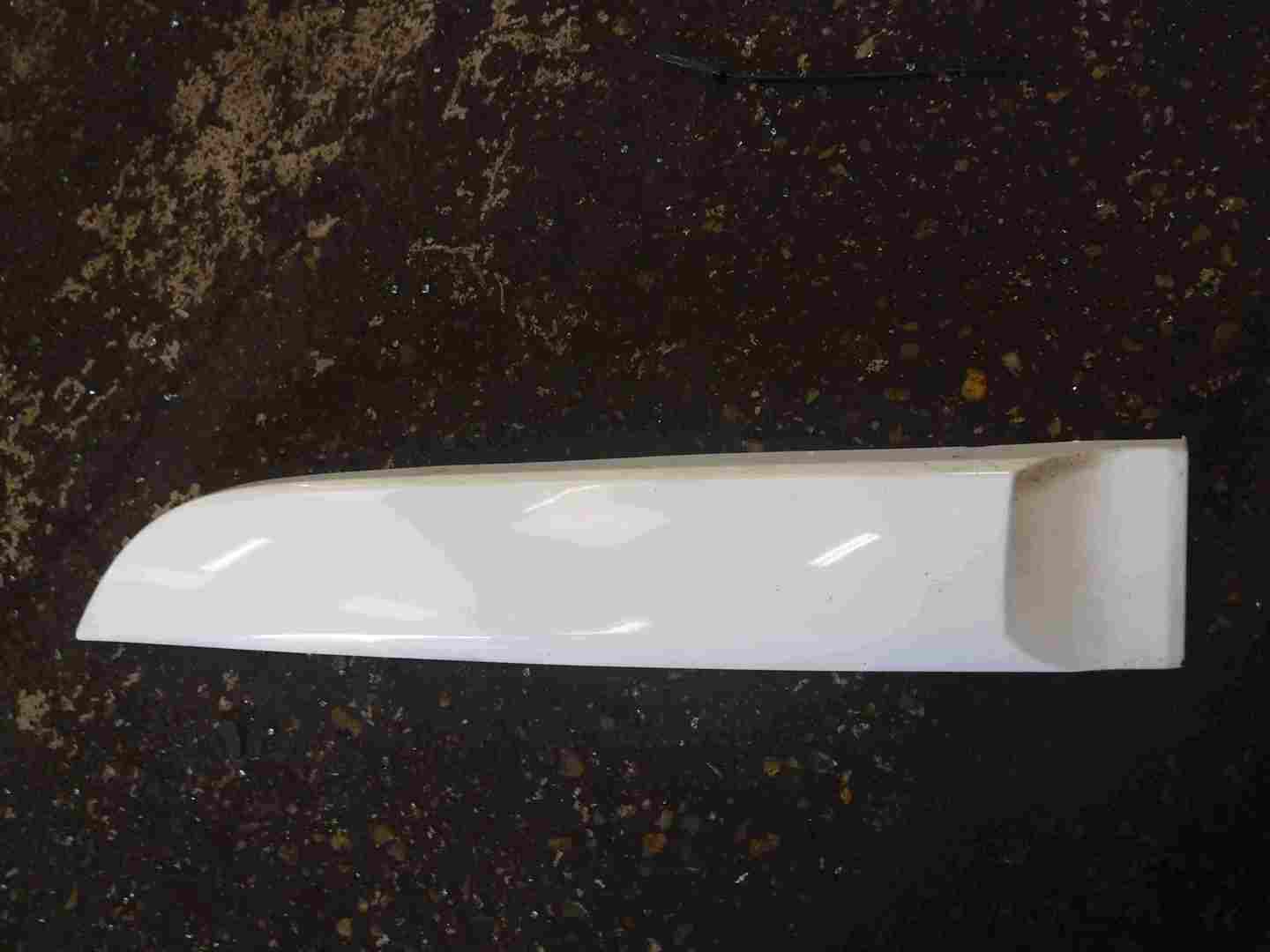 Renault Megane MK3 2008-2014 Passenger NSR Rear Door Moulding White OV369 5dr