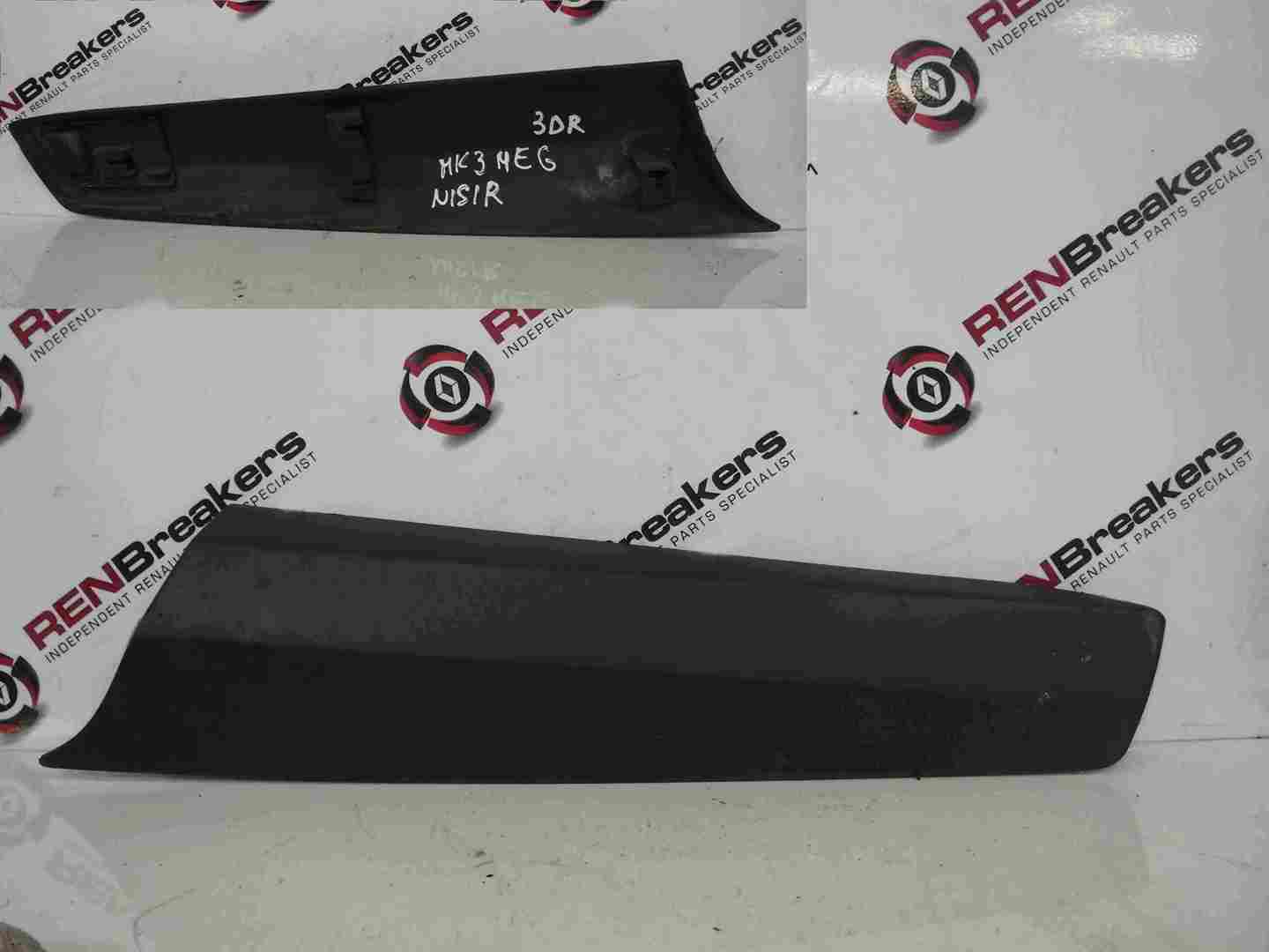 Renault Megane MK3 2008-2014 Passenger NSR Rear Door Trim Moudling 3dr