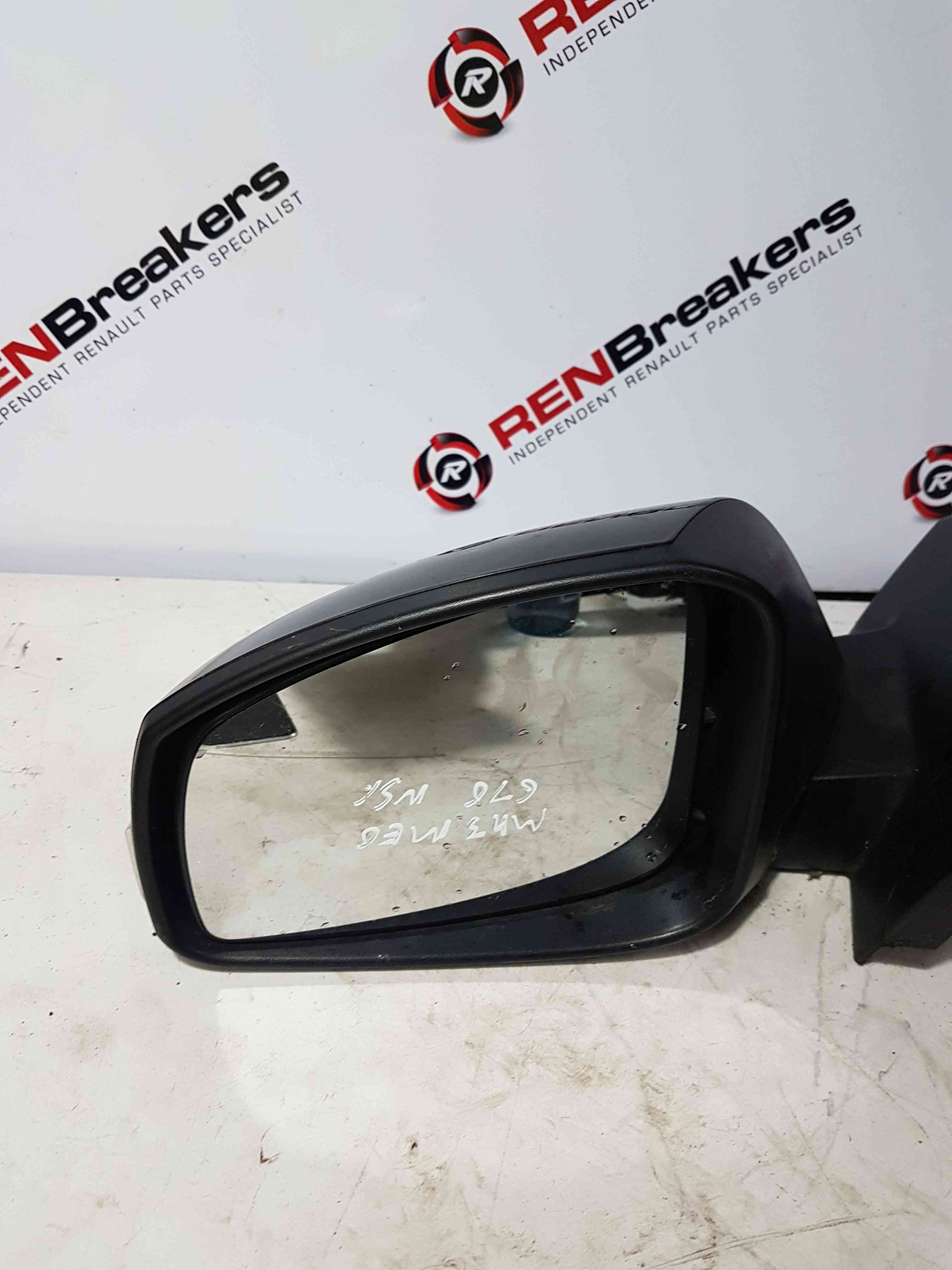 Thumb 2 Renault Megane MK3 2008-2014 Passenger Ns Wing Mirror Black 676
