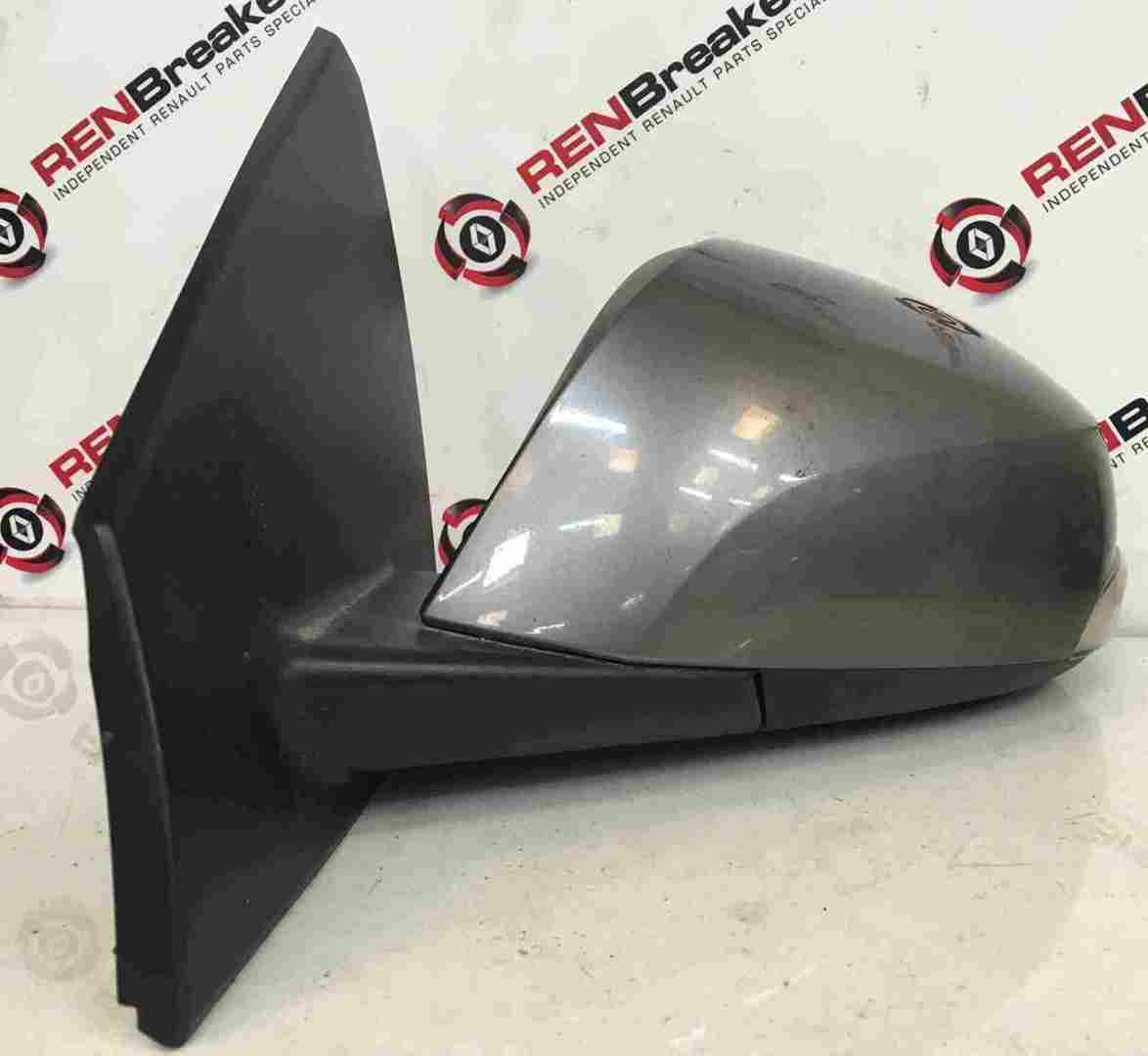Renault Megane MK3 2008-2014 Passenger Ns Wing Mirror Grey Tekng