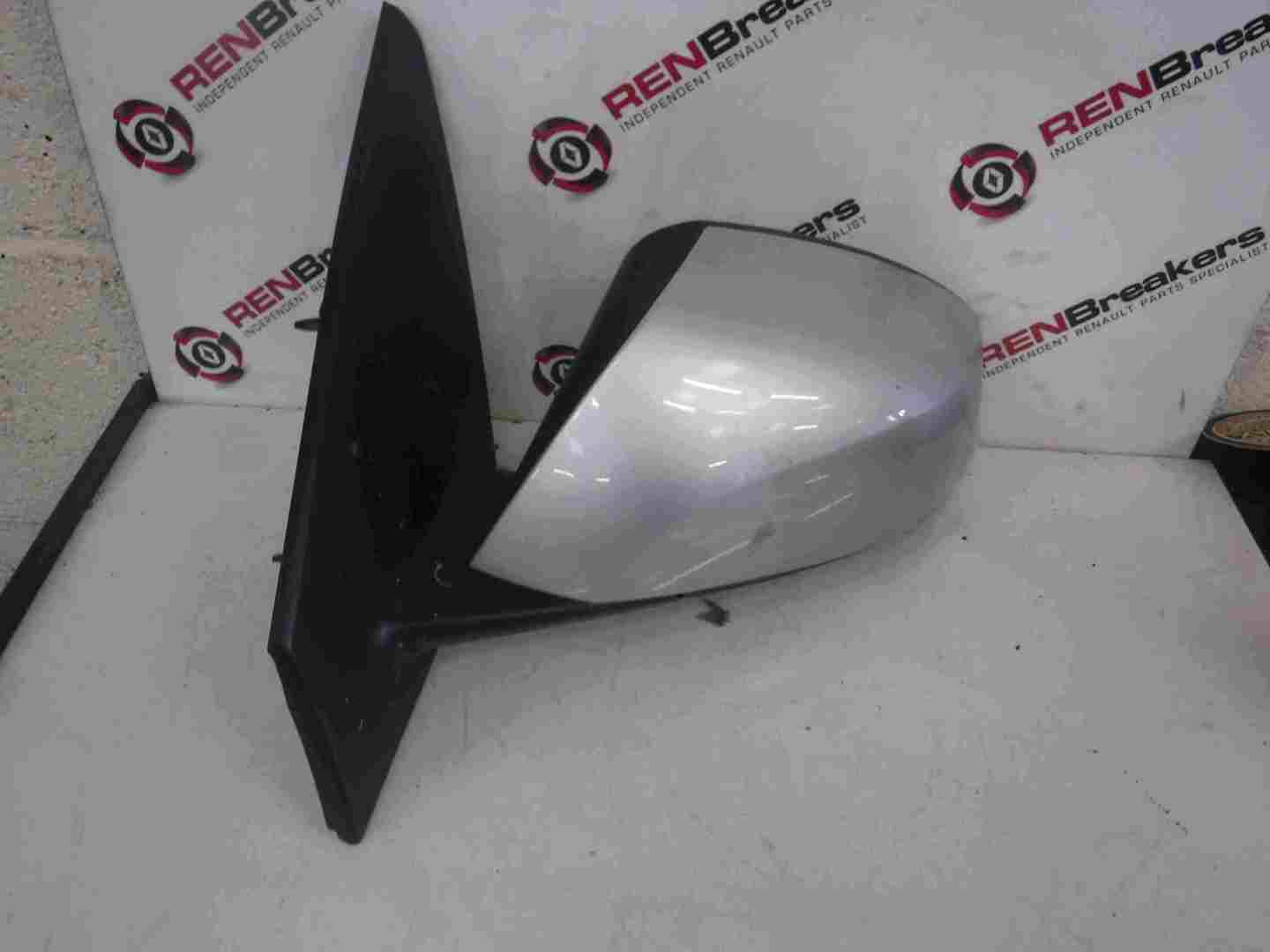 Renault Megane MK3 2008-2014 Passenger Ns Wing Mirror Silver Ted69