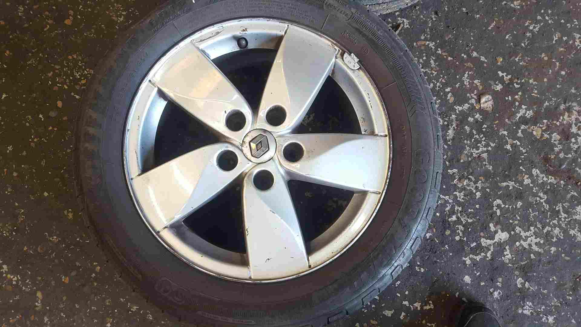 Renault Megane MK3 2008-2014 Proteus Alloy Wheel + Tyre 205 55 16 6Mm Tread 4/5