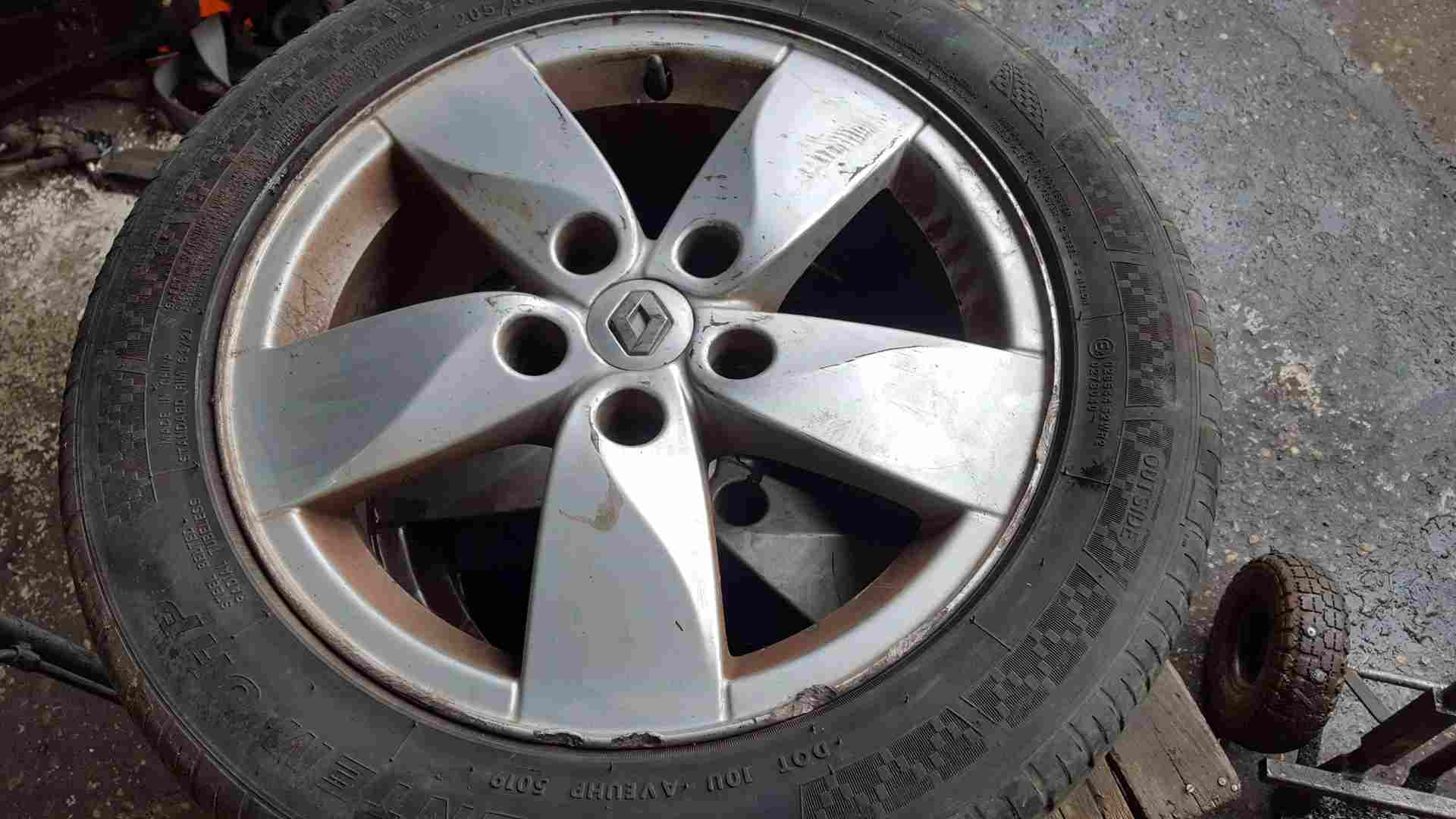 Thumb 2 Renault Megane MK3 2008-2014 Proteus Alloy Wheel + Tyre 205 55 16Inch 5Mm Dent