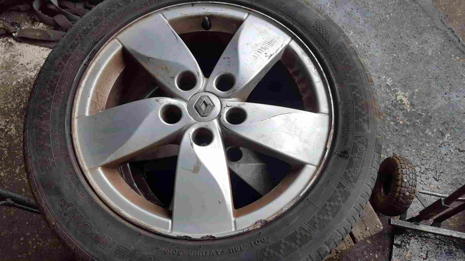 Renault Megane MK3 2008-2014 Proteus Alloy Wheel + Tyre 205 55 16Inch 5Mm Dent