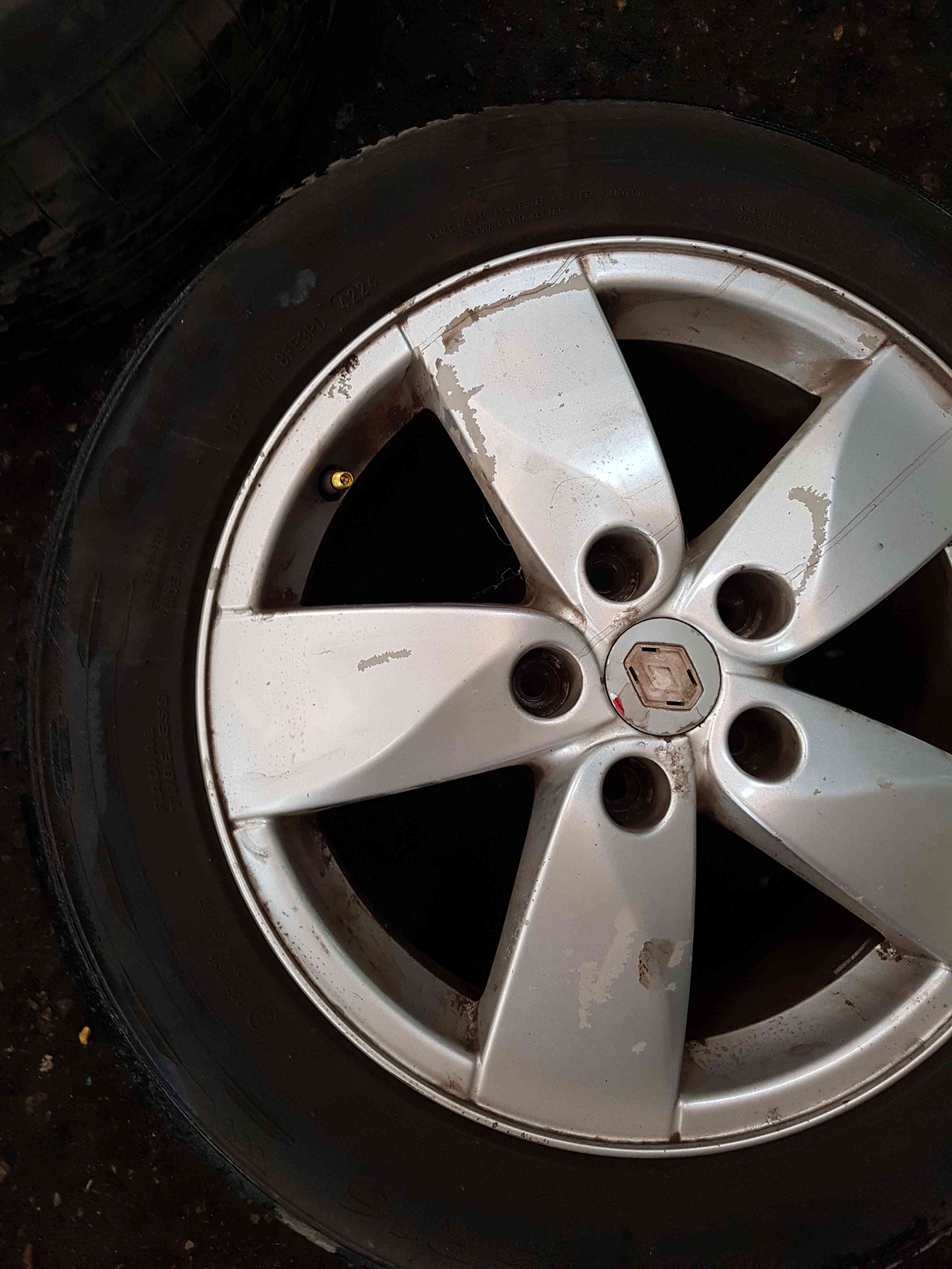Thumb 3 Renault Megane MK3 2008-2014 Proteus Alloy Wheel + Tyre 205 60 16 4Mm 3/5