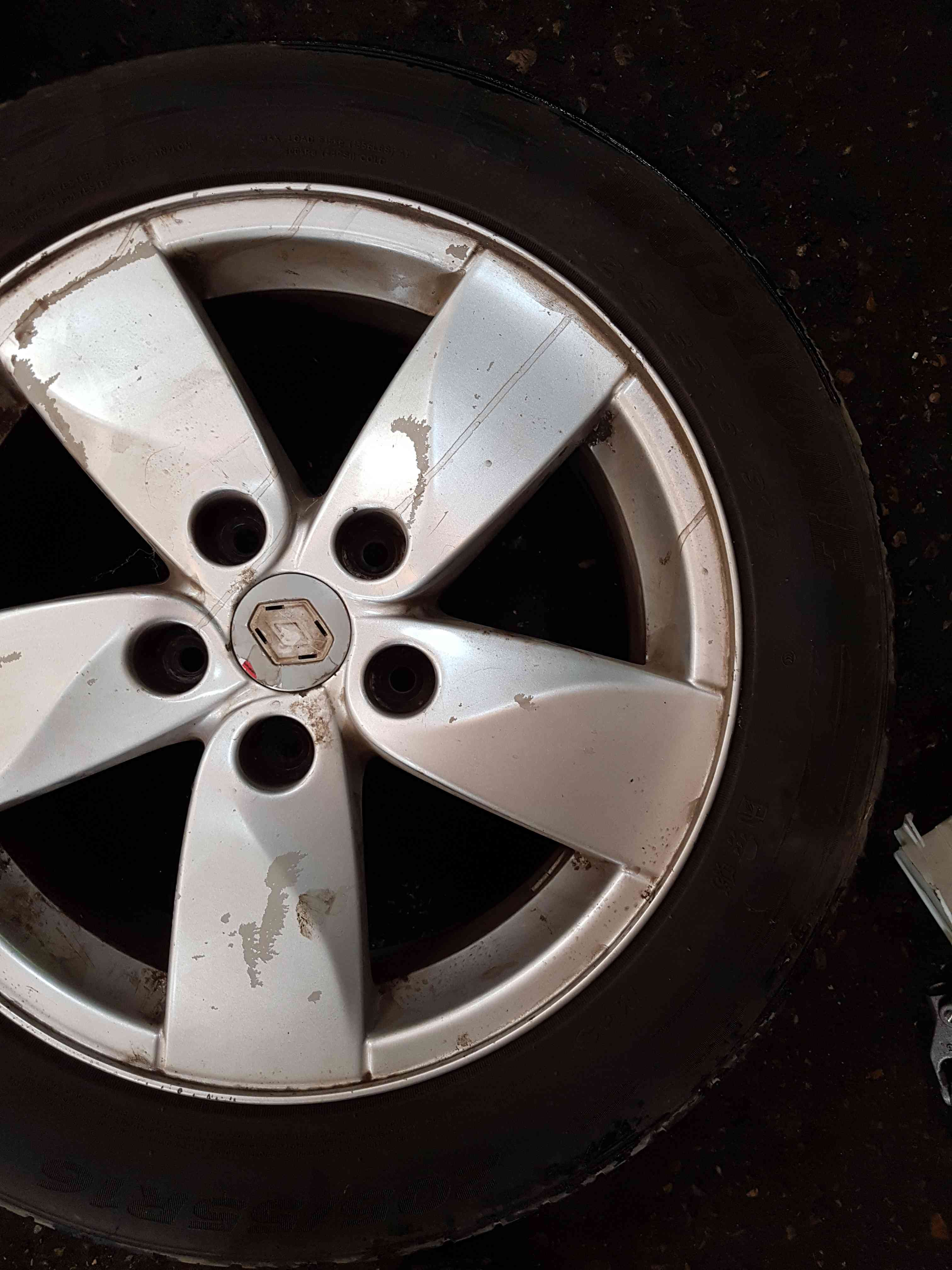 Thumb 4 Renault Megane MK3 2008-2014 Proteus Alloy Wheel + Tyre 205 60 16 4Mm 3/5